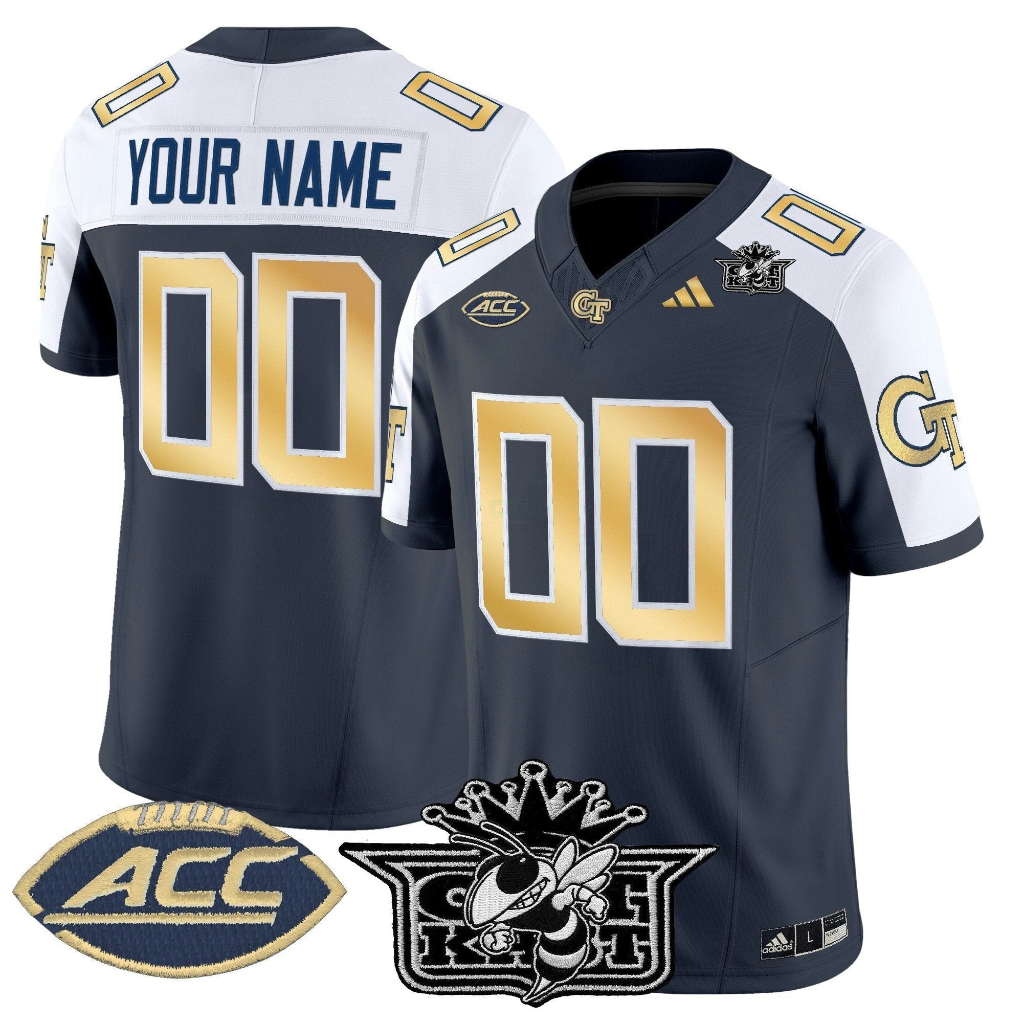 Camisa NCAA Outkast x Georgia Tech Yellow Jackets 2025 Vapor Limited Jersey