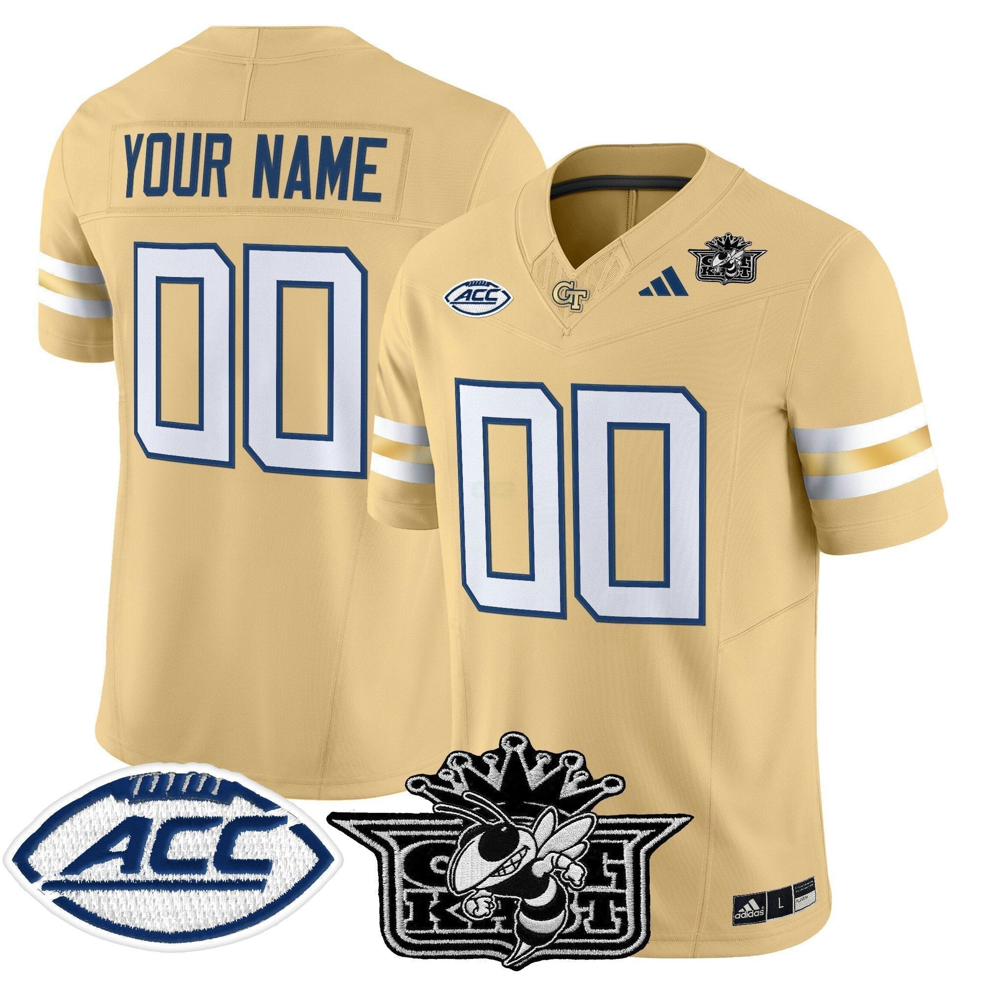 Camisa NCAA Outkast x Georgia Tech Yellow Jackets 2025 Vapor Limited Jersey