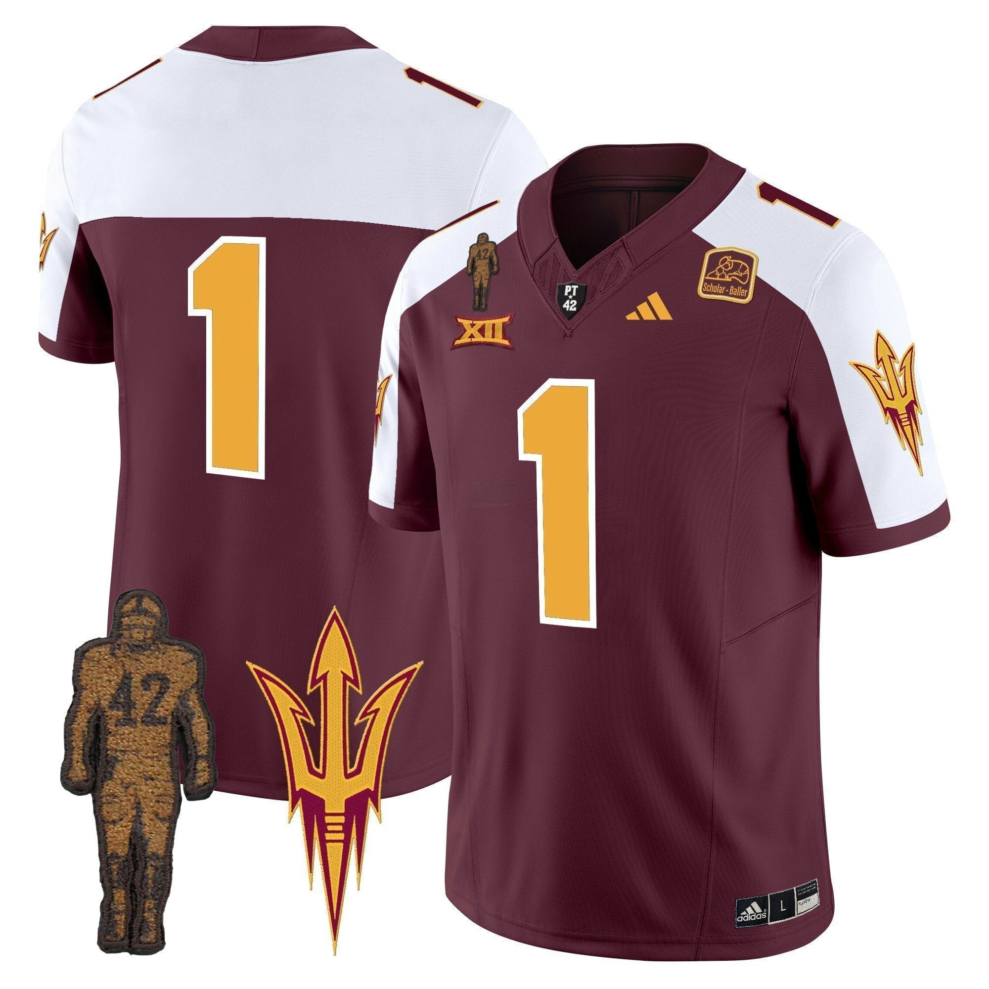 Camisa NCAA Pat Tillman Honoring Patch Vapor Limited Jersey