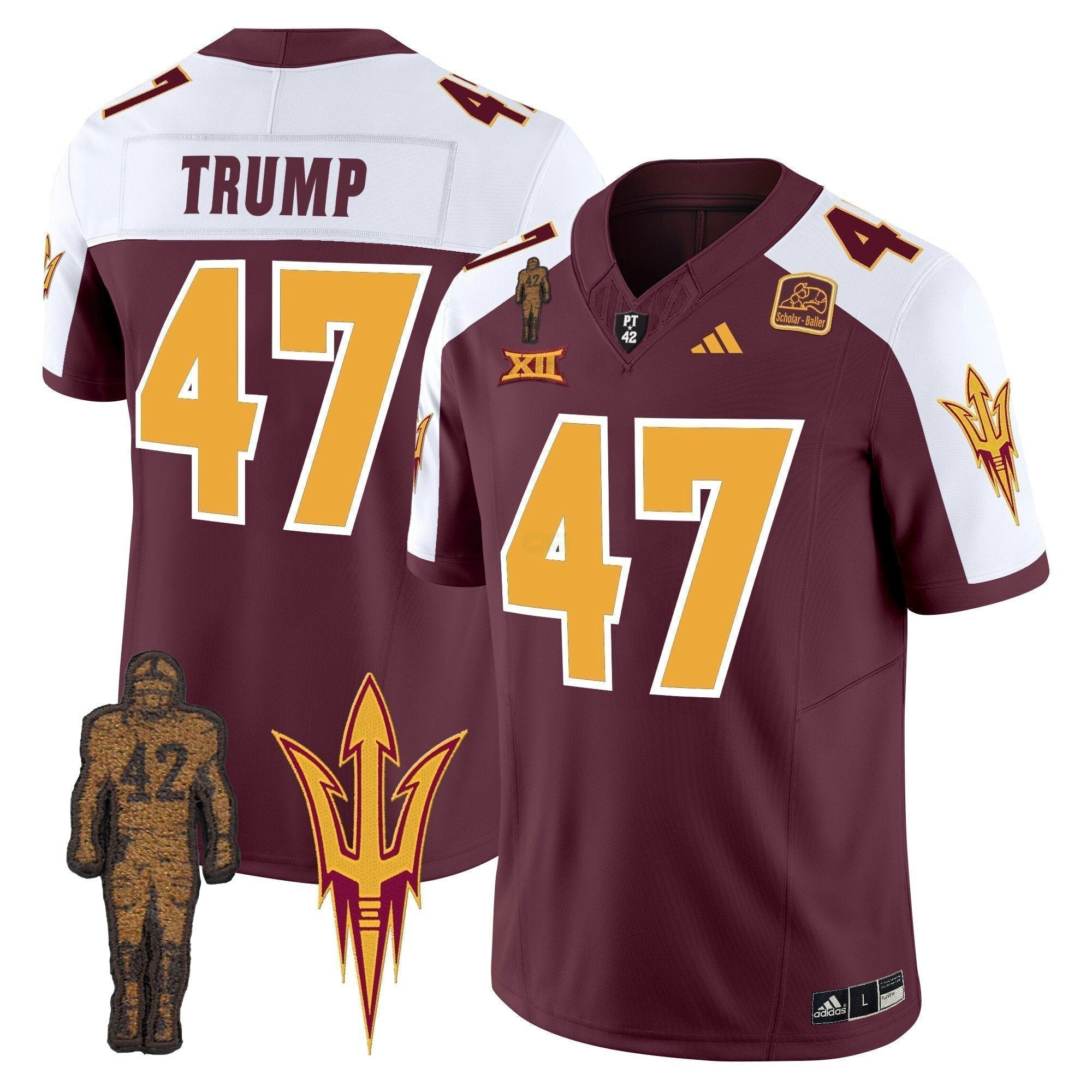 Camisa NCAA Pat Tillman Honoring Patch Vapor Limited Jersey