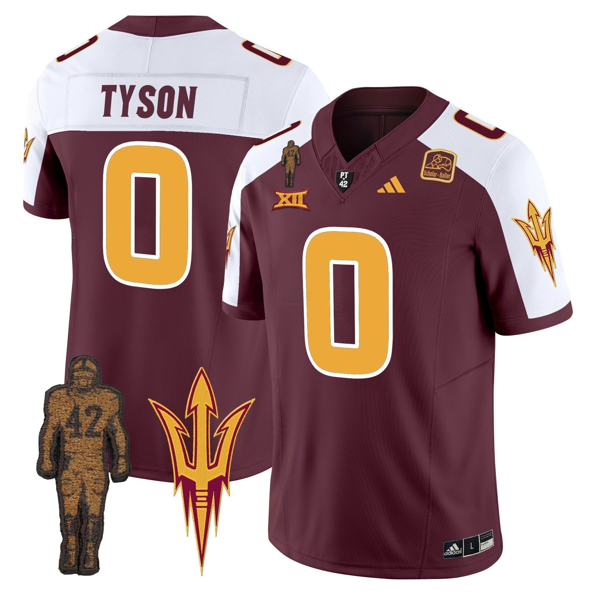 Camisa NCAA Pat Tillman Honoring Patch Vapor Limited Jersey