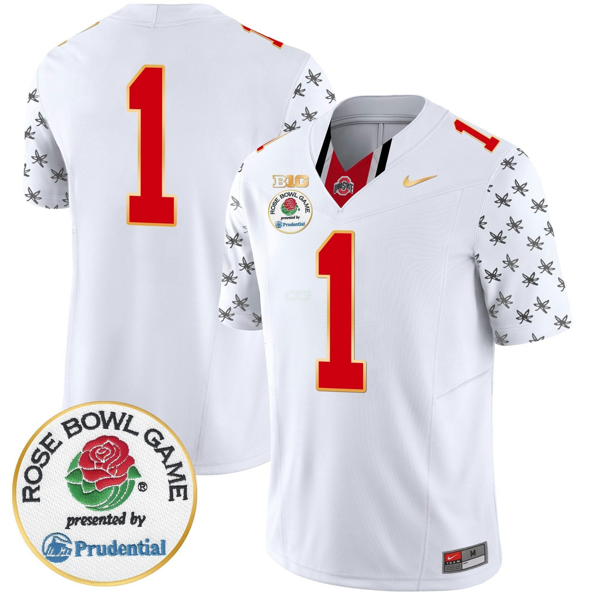 Camisa NCAA Rose Bowl Gold Trim Vapor Limited Jersey