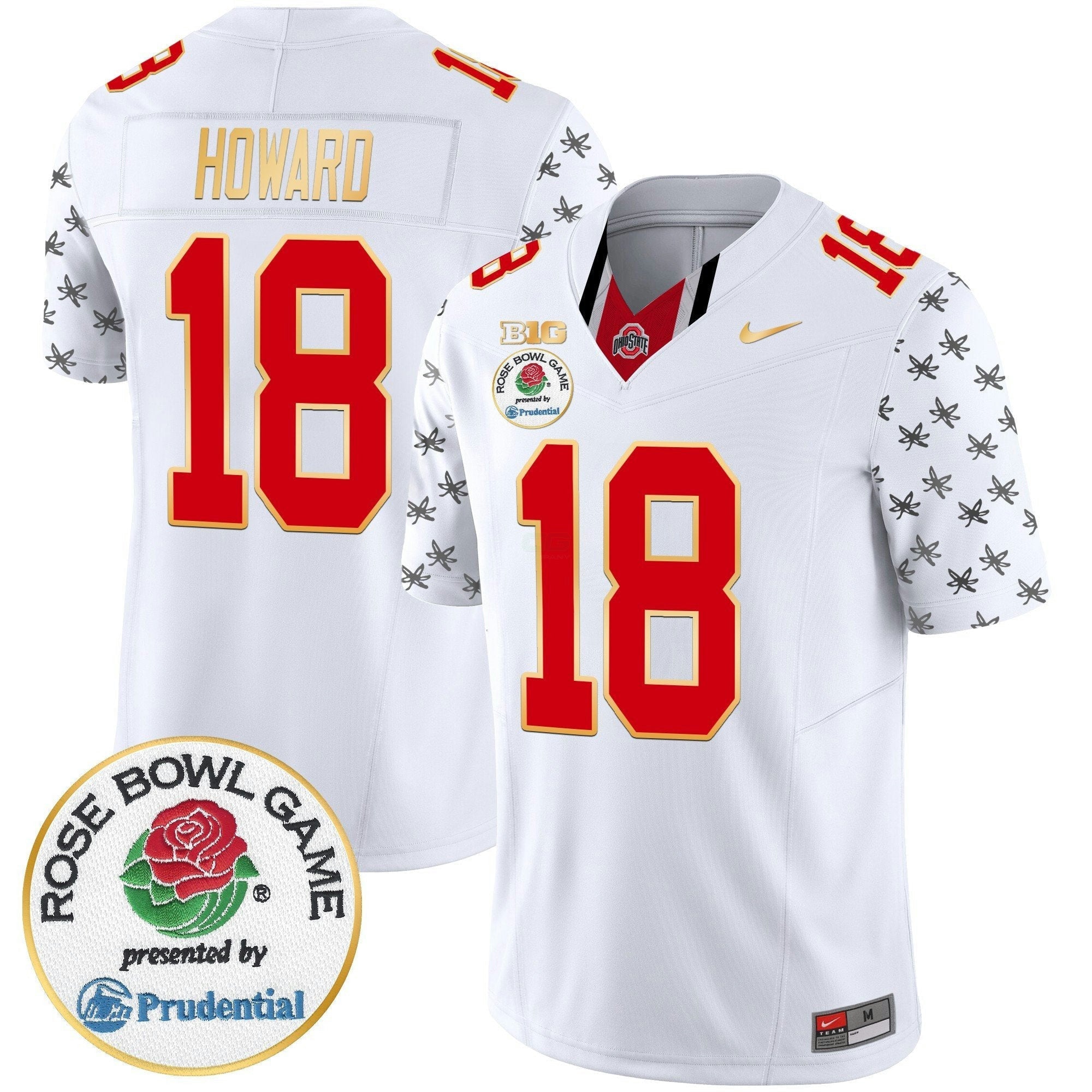 Camisa NCAA Rose Bowl Gold Trim Vapor Limited Jersey