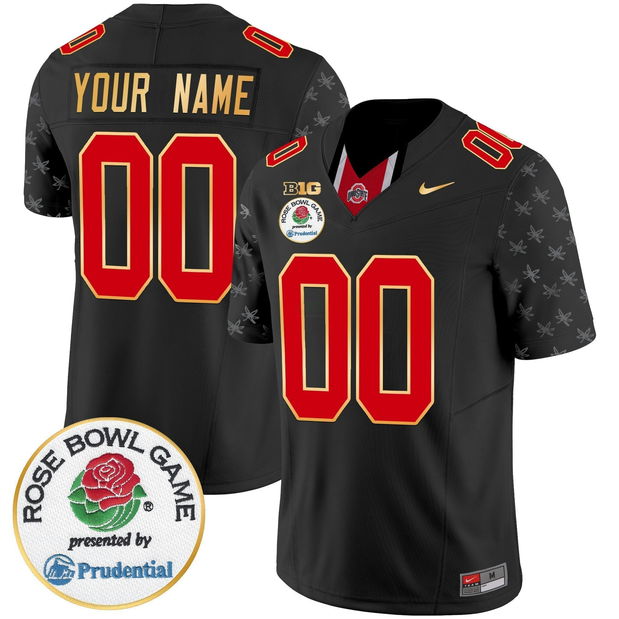 Camisa NCAA Rose Bowl Gold Trim Vapor Limited Jersey