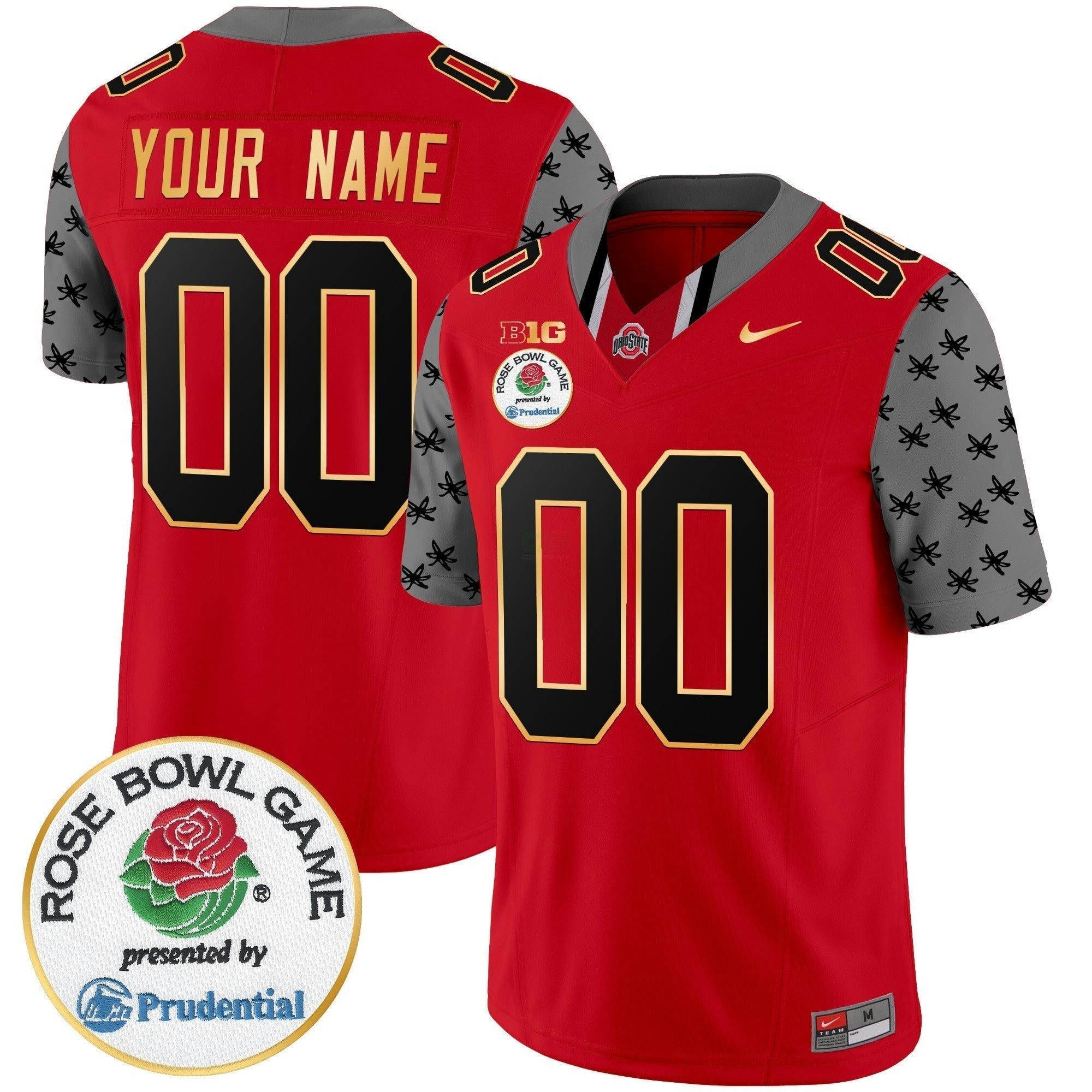Camisa NCAA Rose Bowl Gold Trim Vapor Limited Jersey