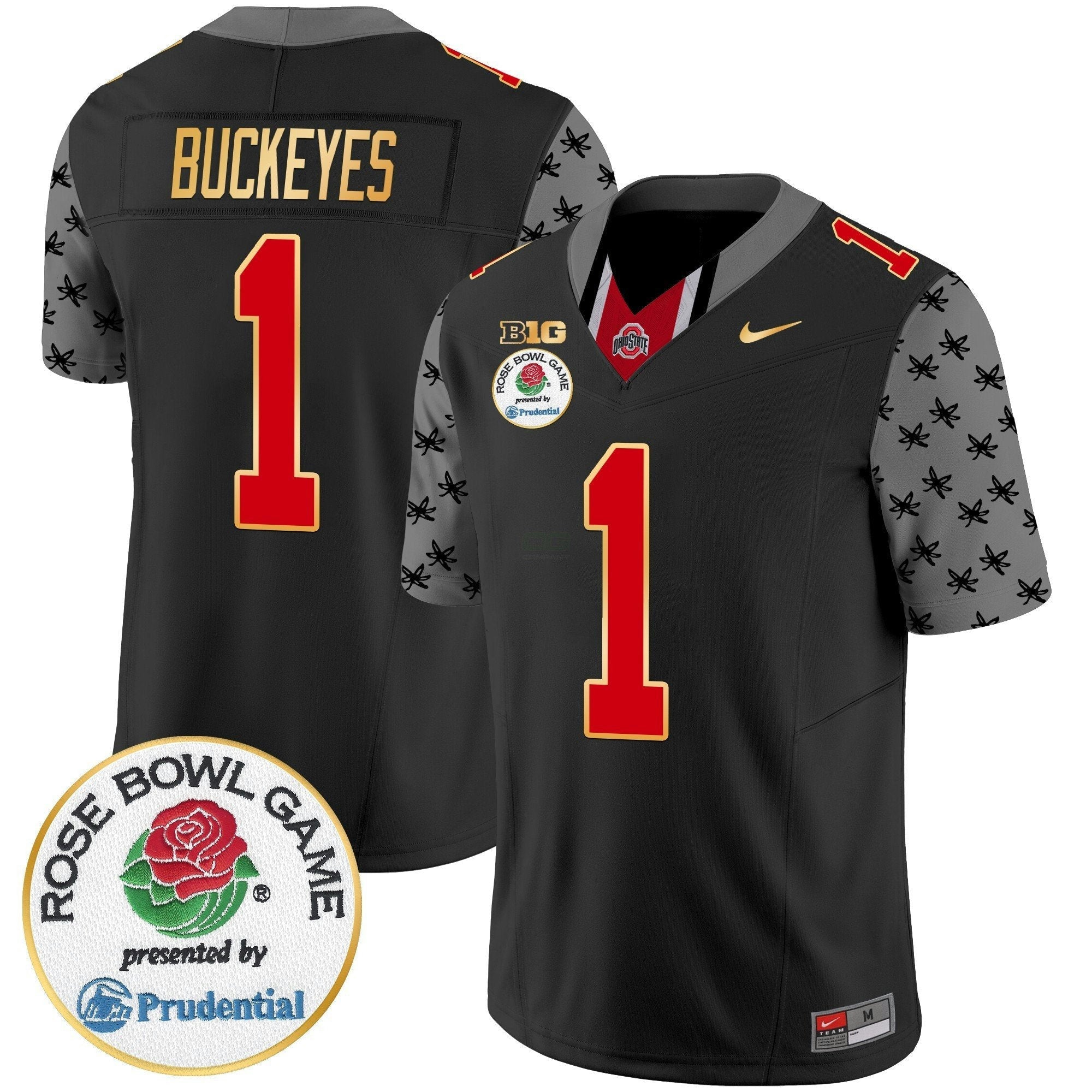 Camisa NCAA Rose Bowl Gold Trim Vapor Limited Jersey