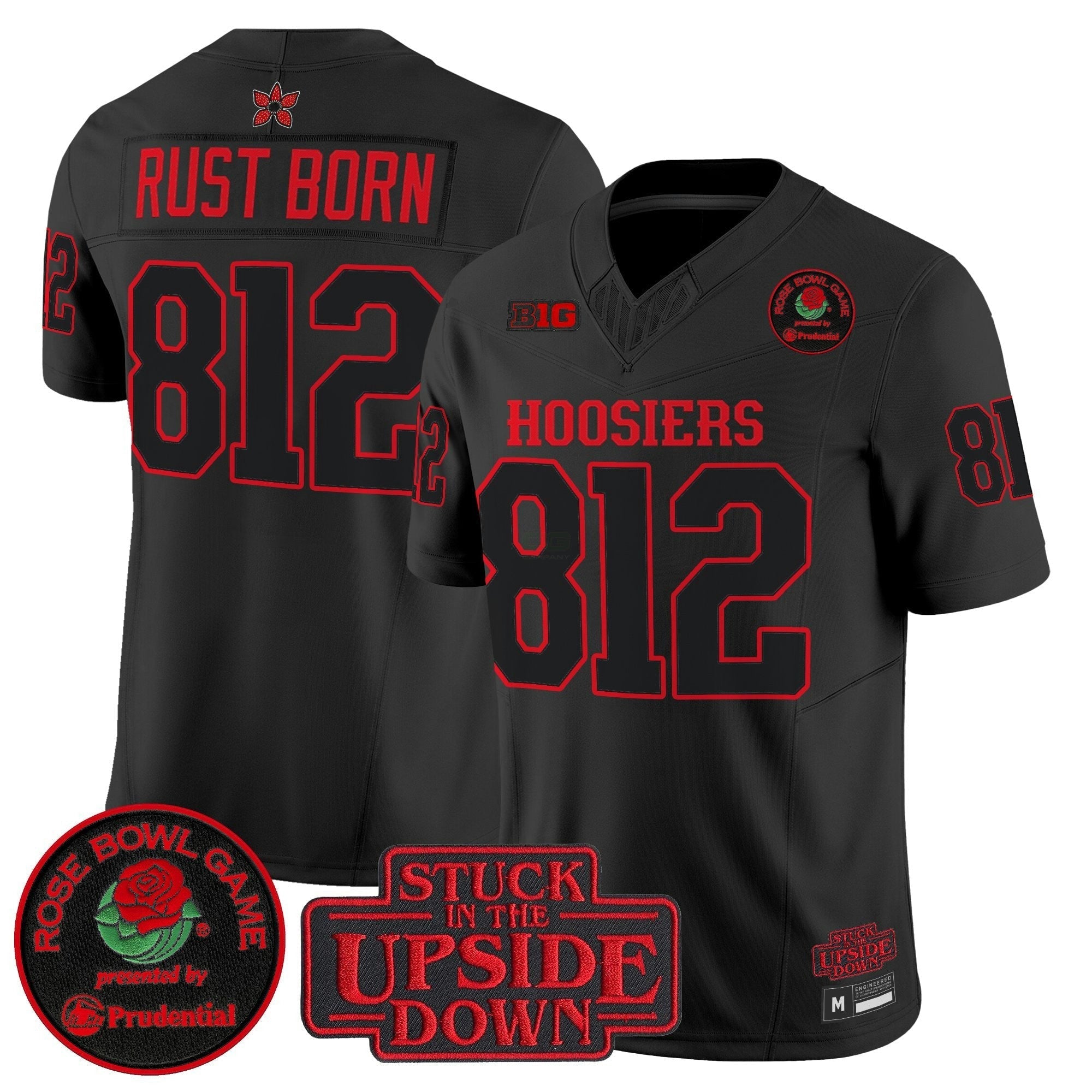 Camisa NCAA 'Stranger Things Edition' Vapor Limited Jersey - 2025 Rose Bowl Patch