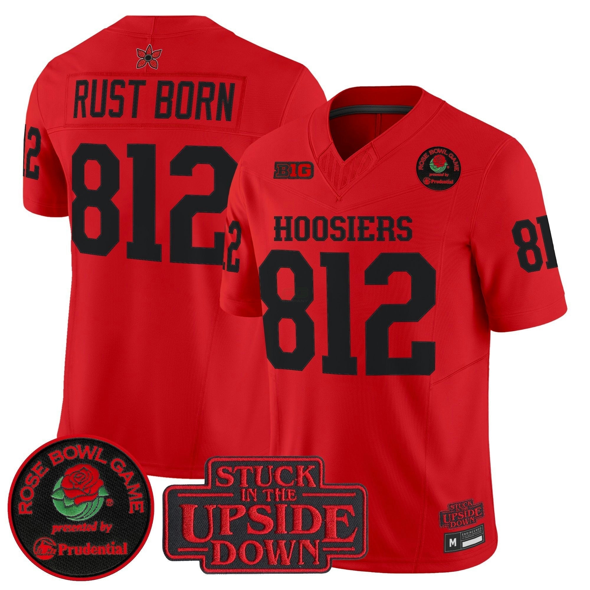 Camisa NCAA 'Stranger Things Edition' Vapor Limited Jersey - 2025 Rose Bowl Patch