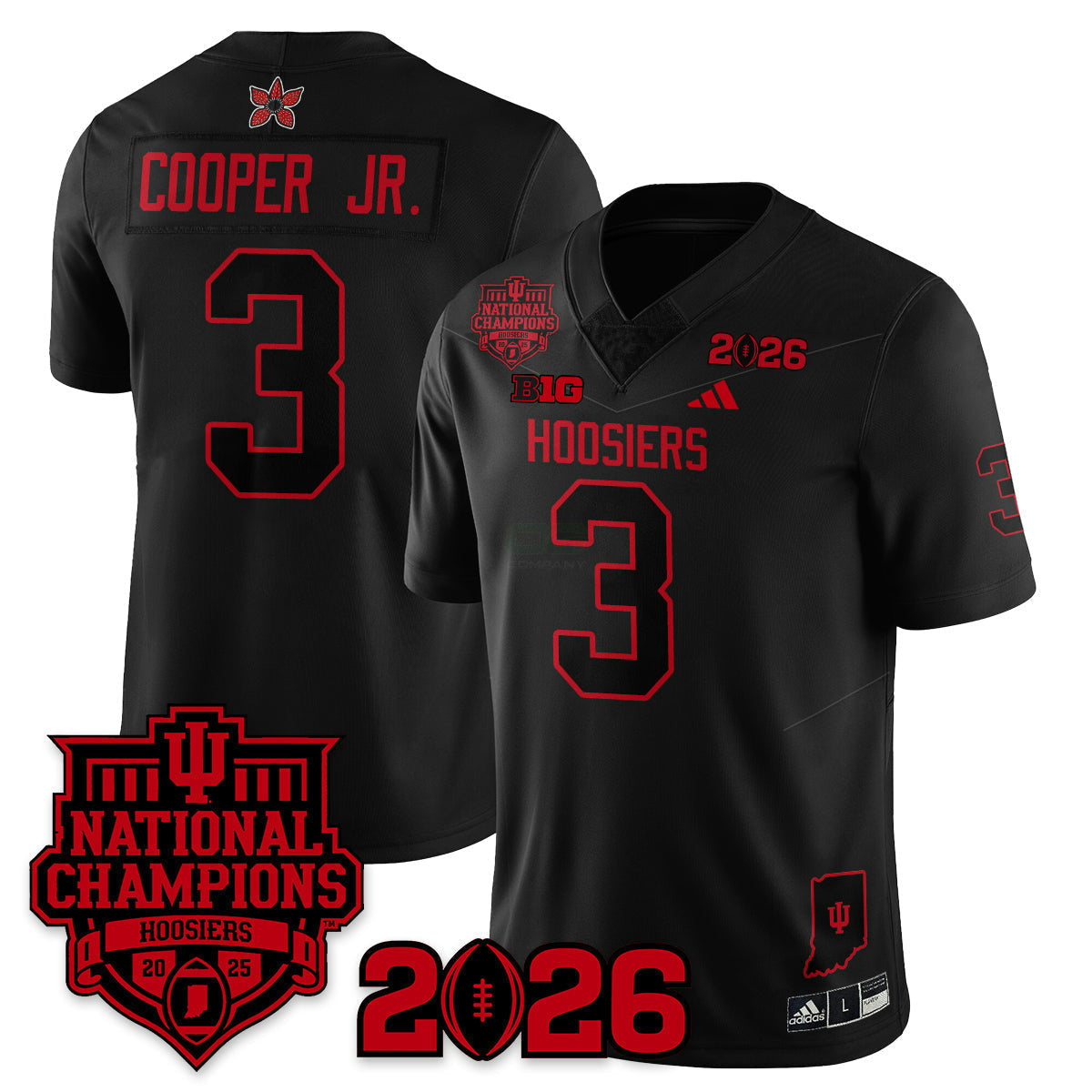 Camisa NCAA Stranger Things Vapor Limited Jersey - 2025 National Champions