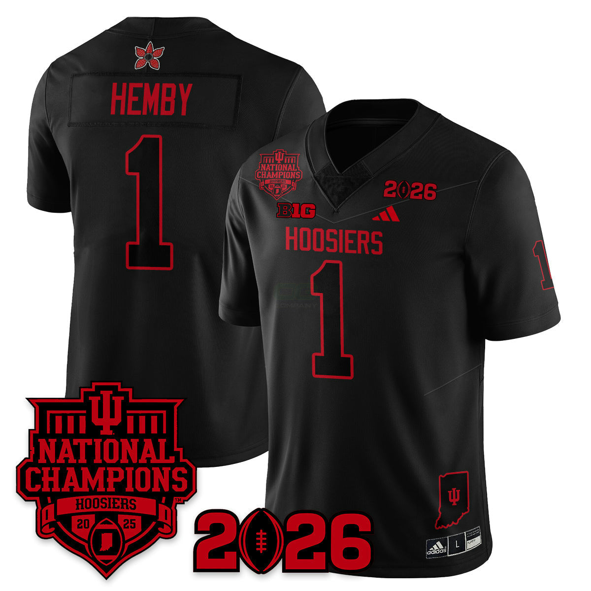 Camisa NCAA Stranger Things Vapor Limited Jersey - 2025 National Champions