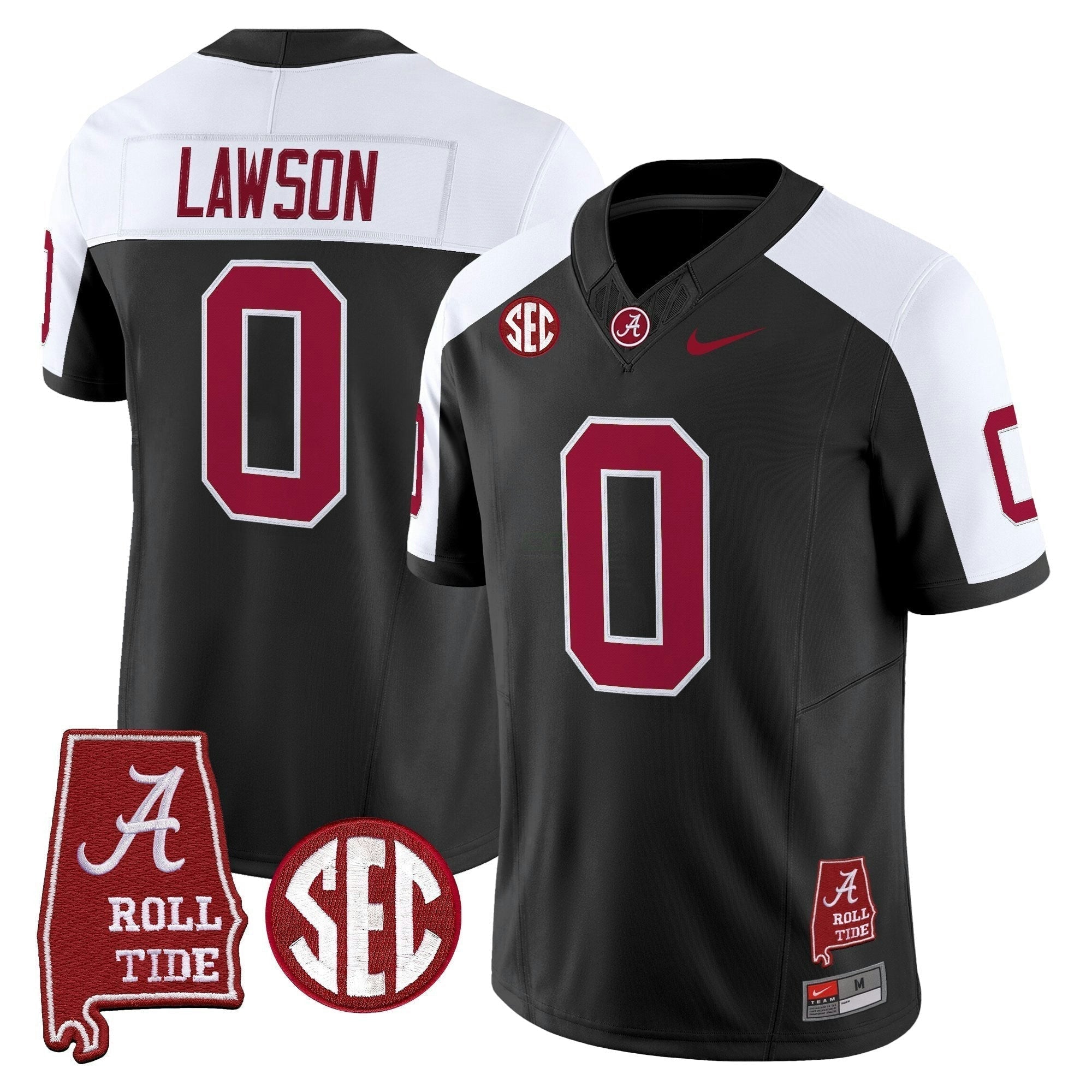 Camisa NCAA Throwback Vapor Limited Jersey - Alabama Map