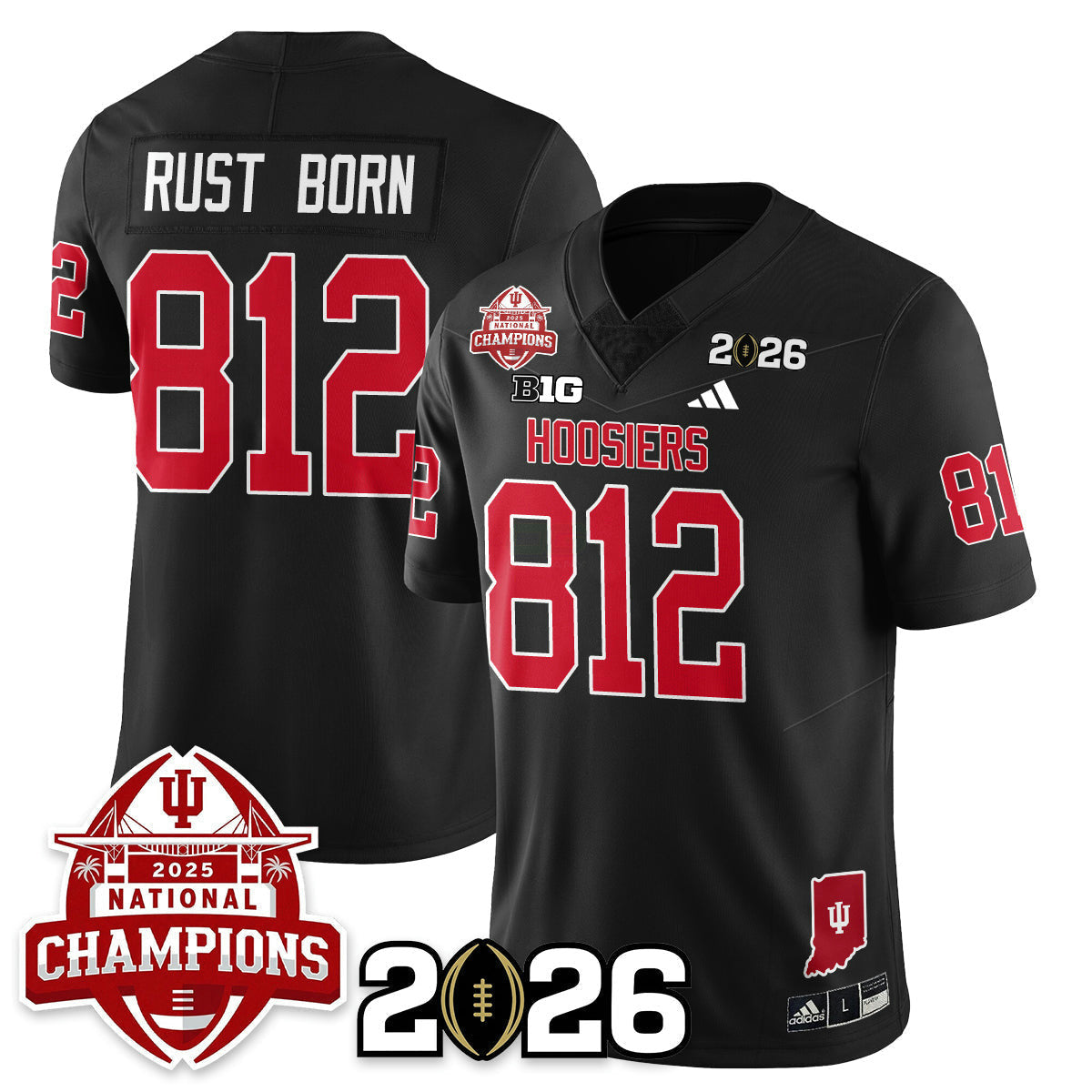 Camisa NCAA Vapor Limited Jersey V2 - 2025 National Champions
