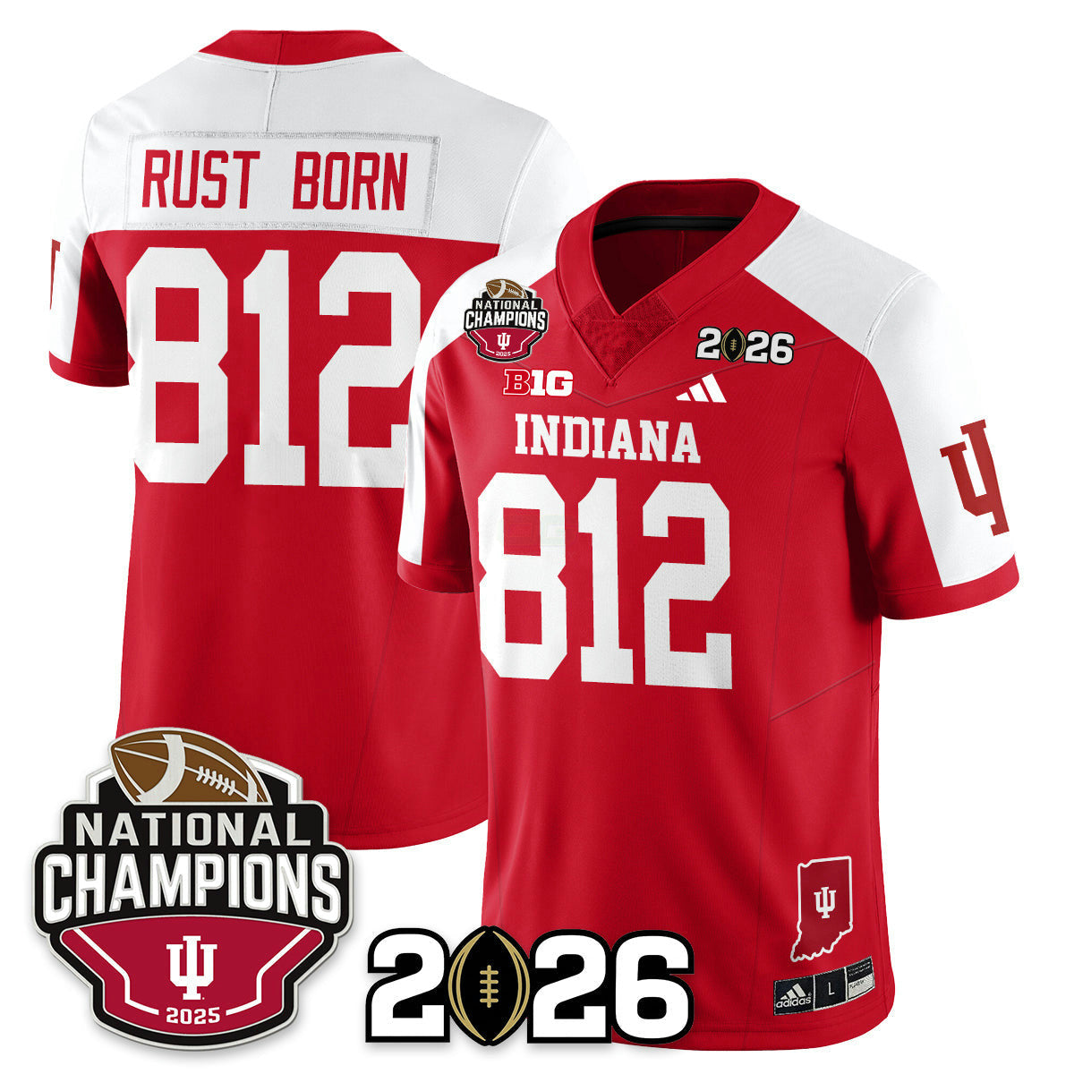 Camisa NCAA Vapor Limited Jersey V3 - 2025 National Champions