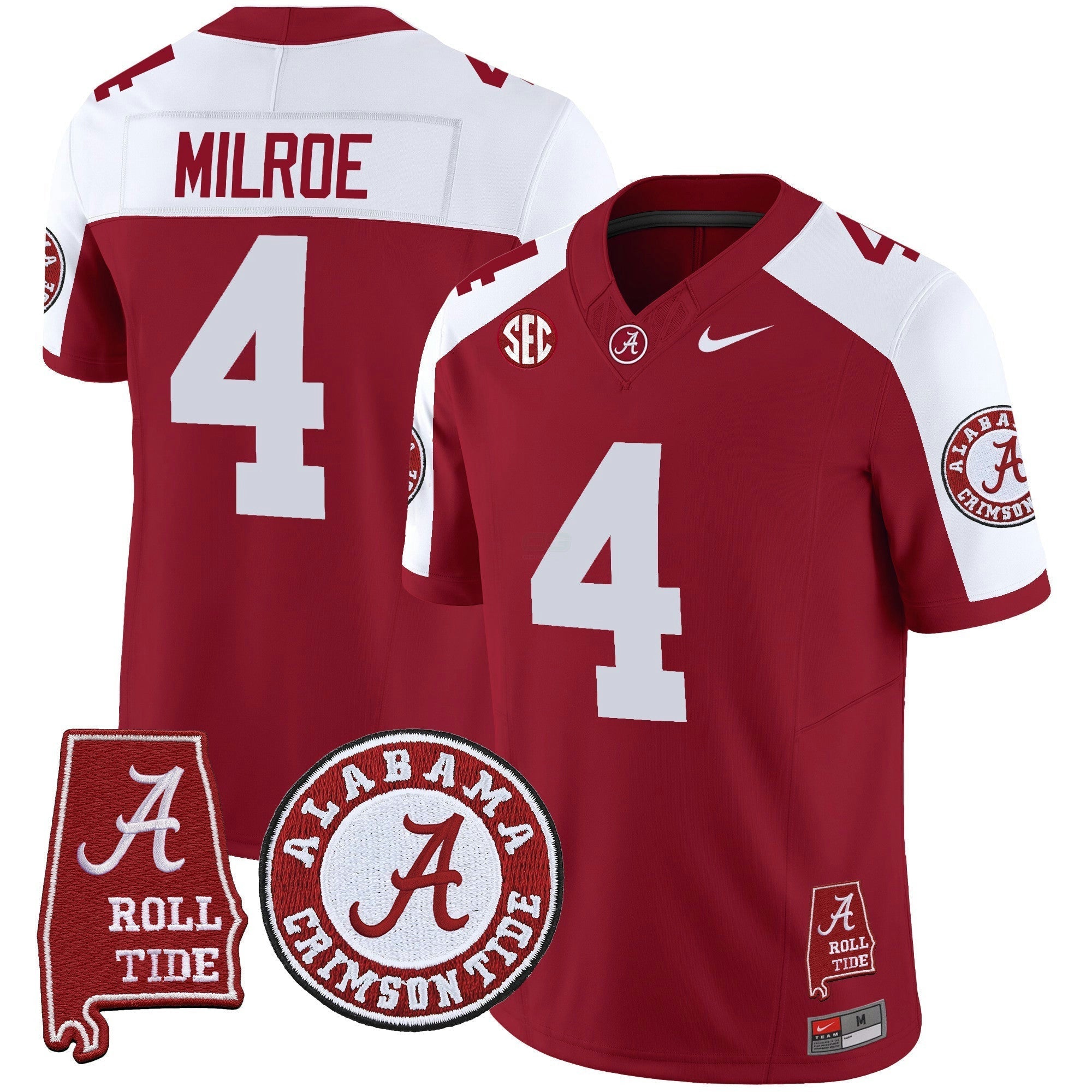 Camisa NCAA Vapor Limited Jersey V4 - Alabama Map
