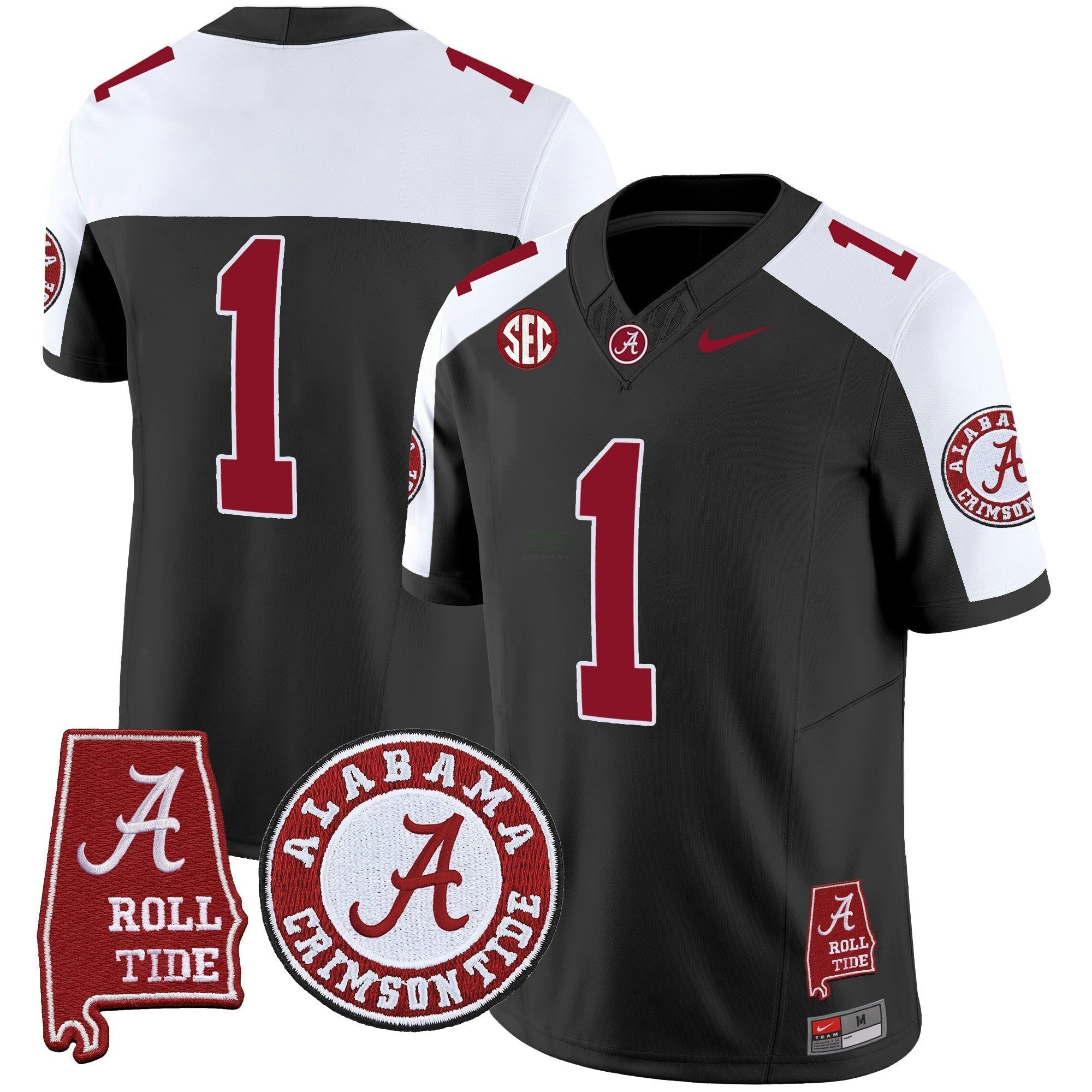 Camisa NCAA Vapor Limited Jersey V4 - Alabama Map