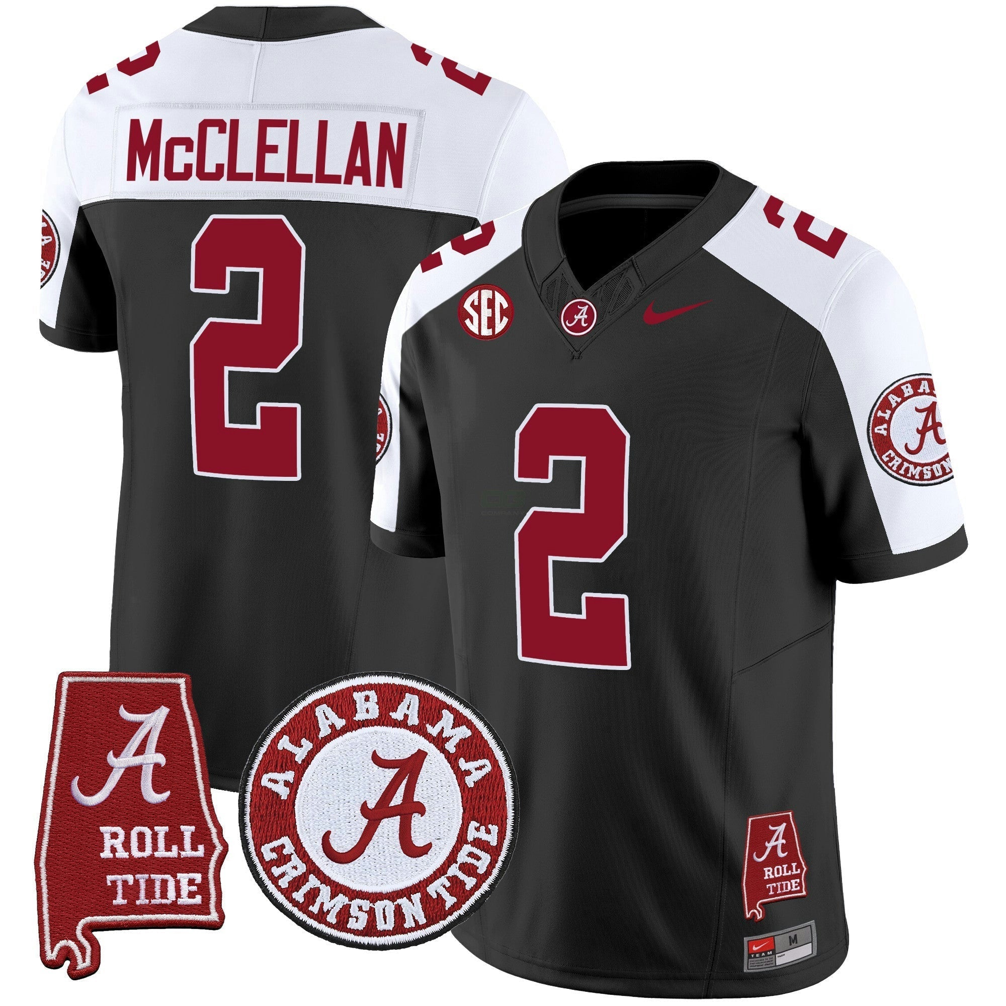 Camisa NCAA Vapor Limited Jersey V4 - Alabama Map