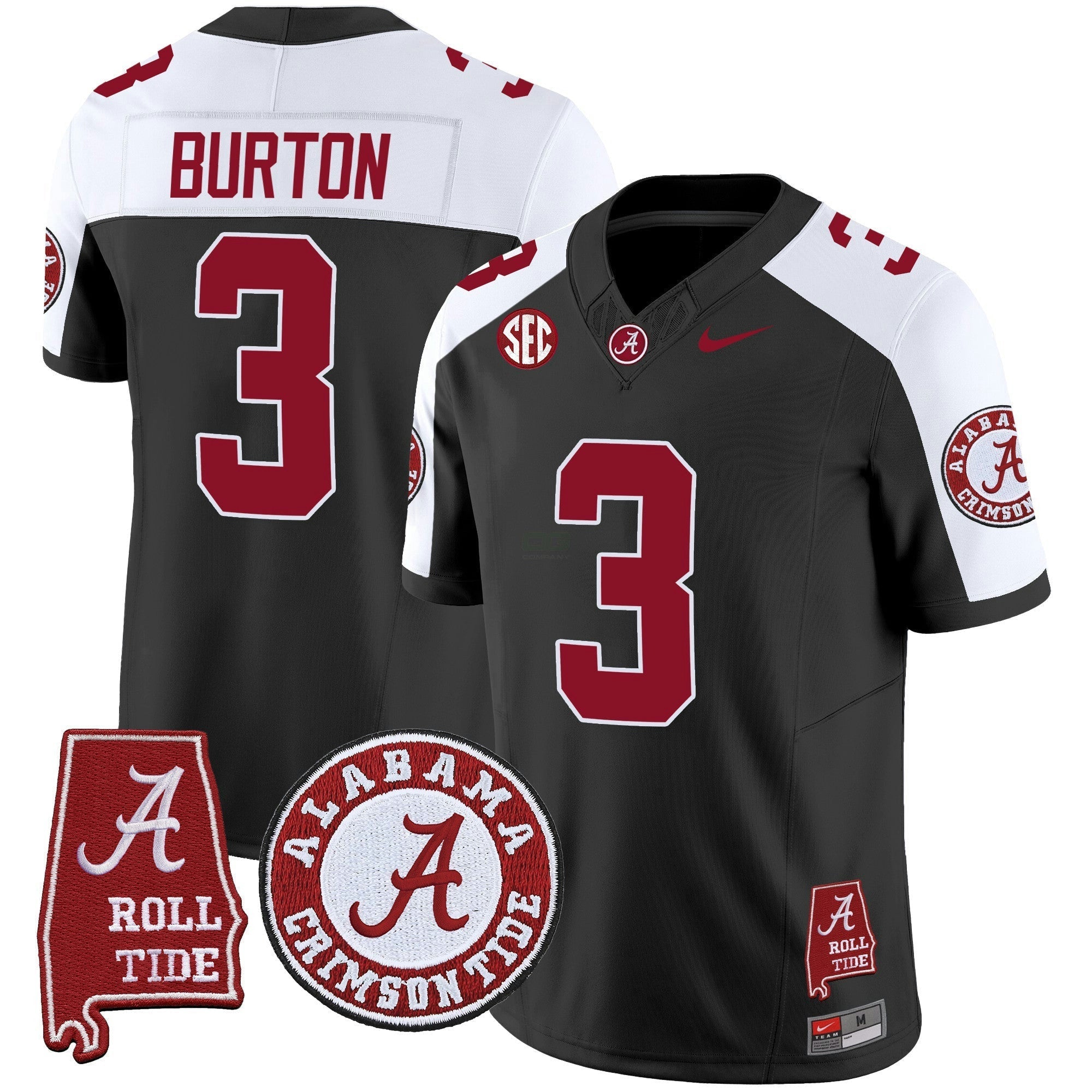 Camisa NCAA Vapor Limited Jersey V4 - Alabama Map
