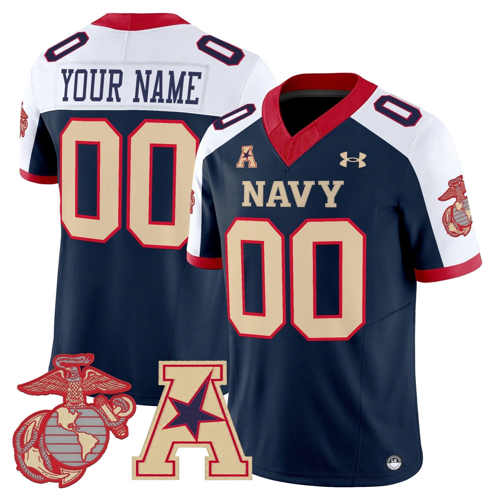 Camisa NCAA Vapor USMC Premier Jersey