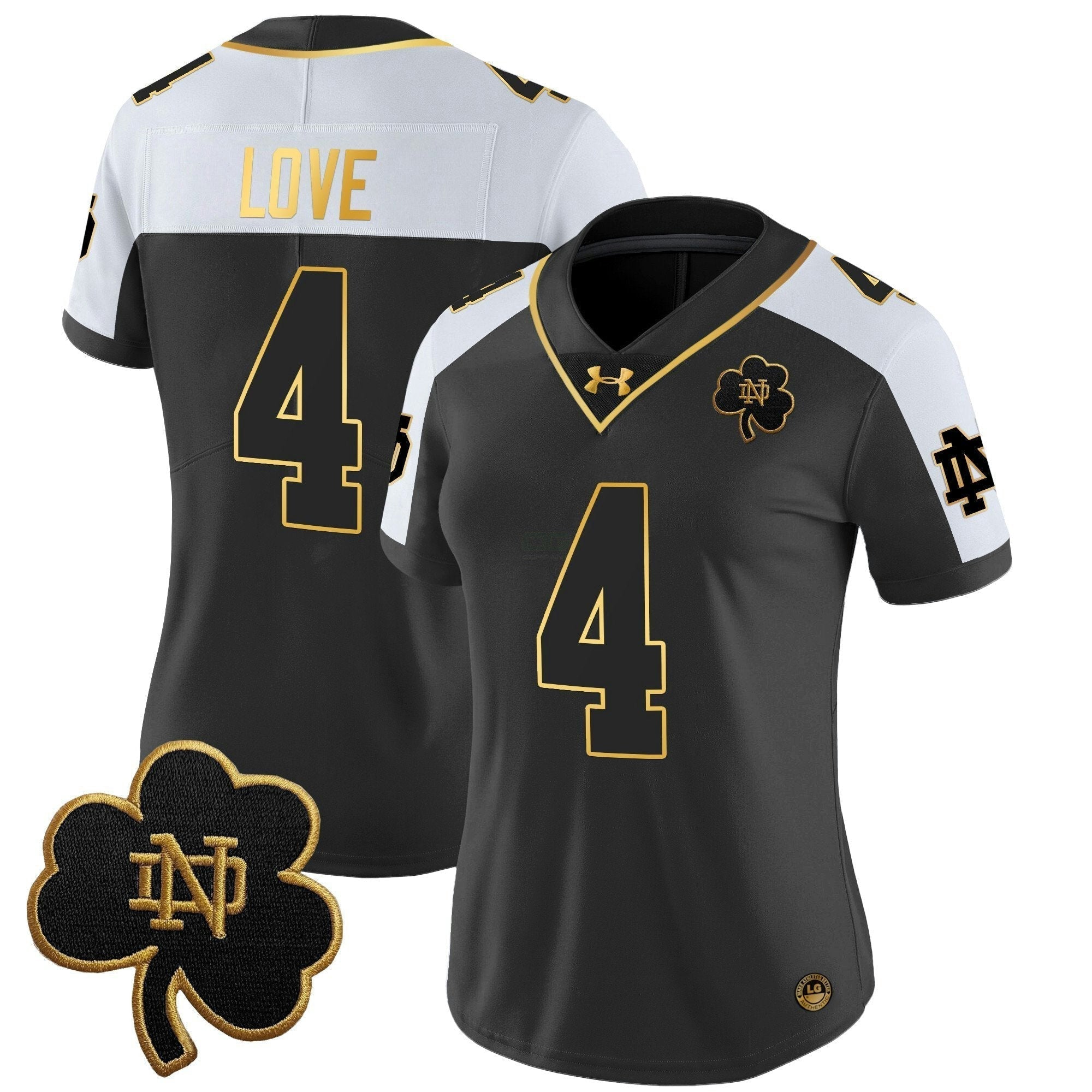 Camisa NCAA Women's 2024 Dourada Vapor Limited Jersey