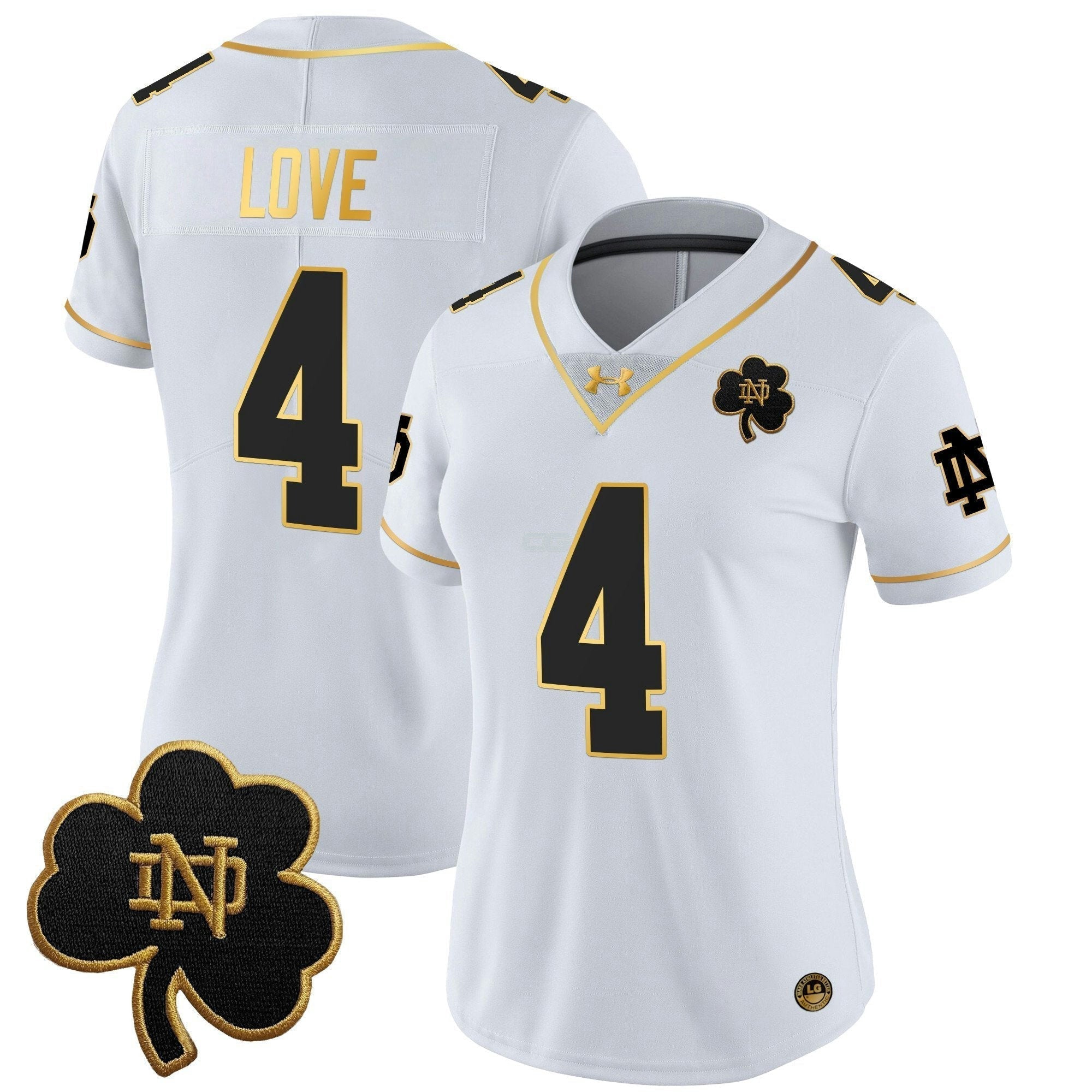 Camisa NCAA Women's 2024 Dourada Vapor Limited Jersey