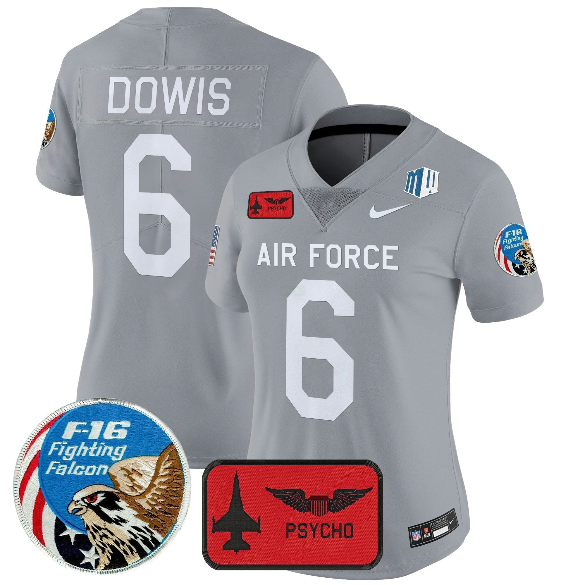 Camisa NCAA Women's 2025 'Air Power Legacy Series' Vapor Limited Jersey