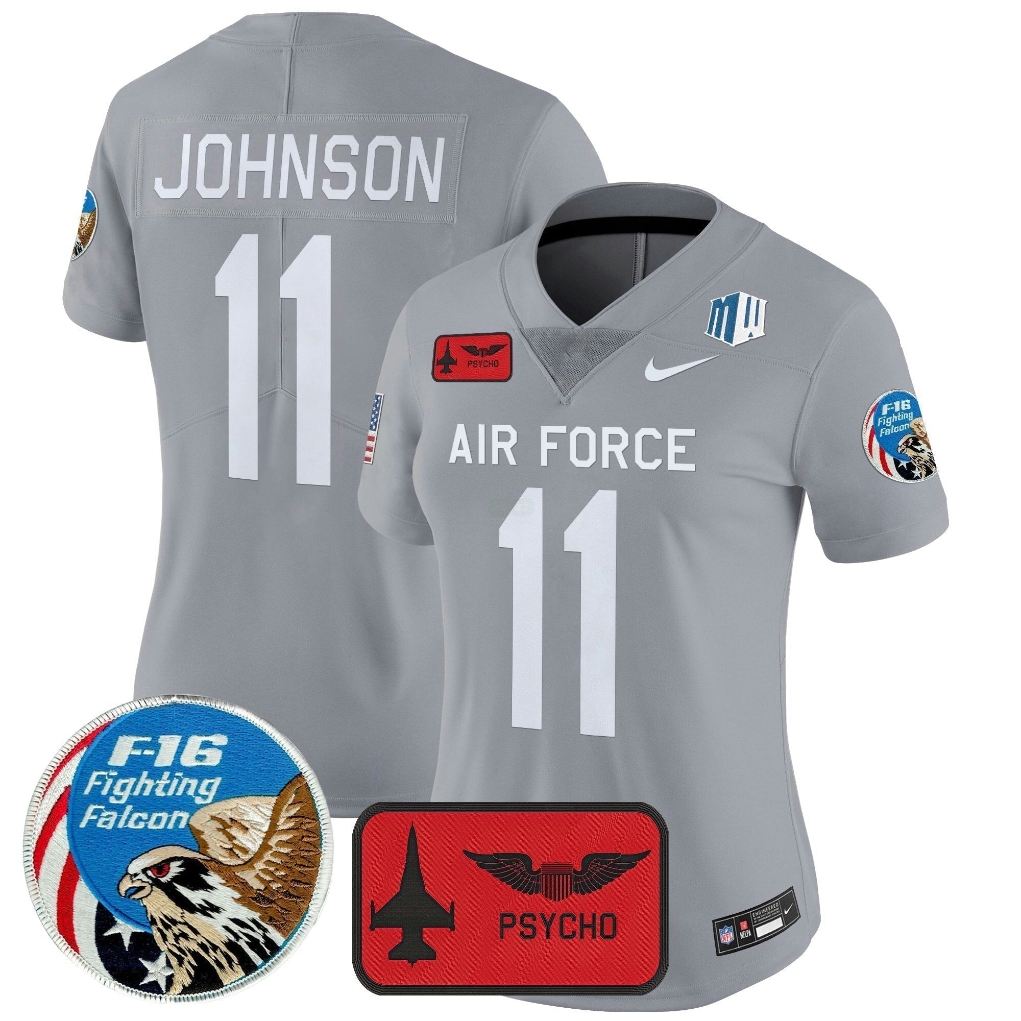 Camisa NCAA Women's 2025 'Air Power Legacy Series' Vapor Limited Jersey