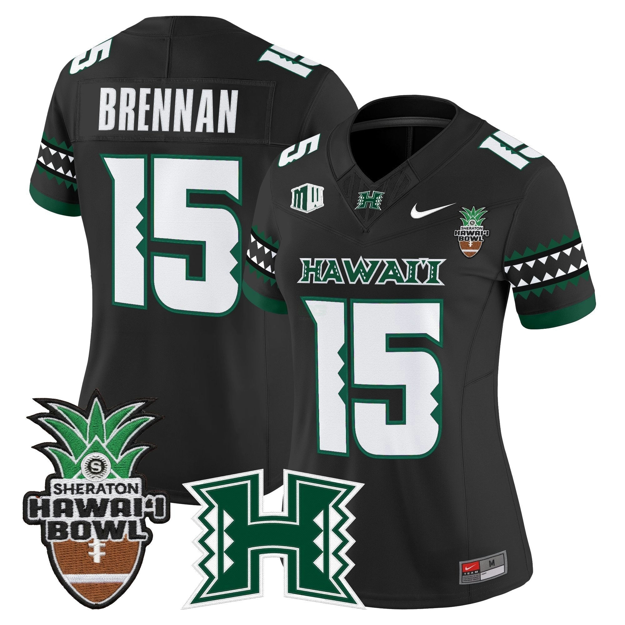Camisa NCAA Women's 2025 Hawai'i Bowl Vapor Limited Jersey