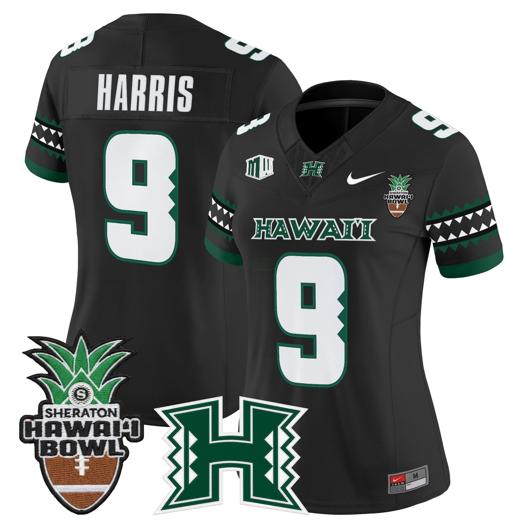 Camisa NCAA Women's 2025 Hawai'i Bowl Vapor Limited Jersey