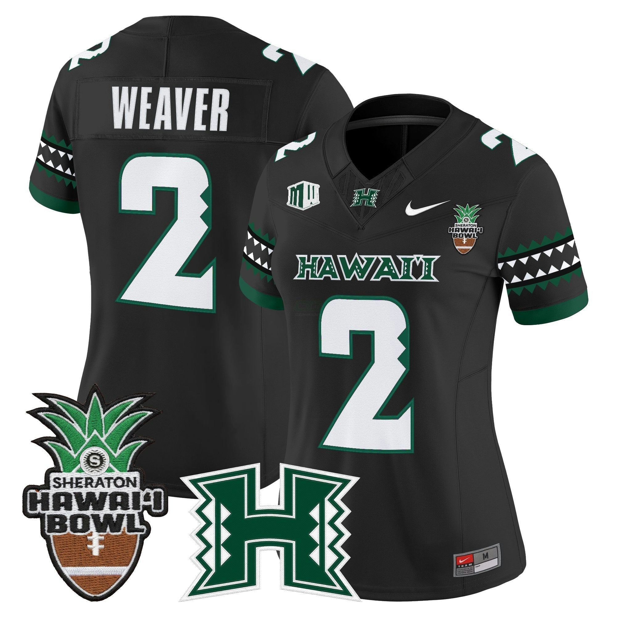 Camisa NCAA Women's 2025 Hawai'i Bowl Vapor Limited Jersey