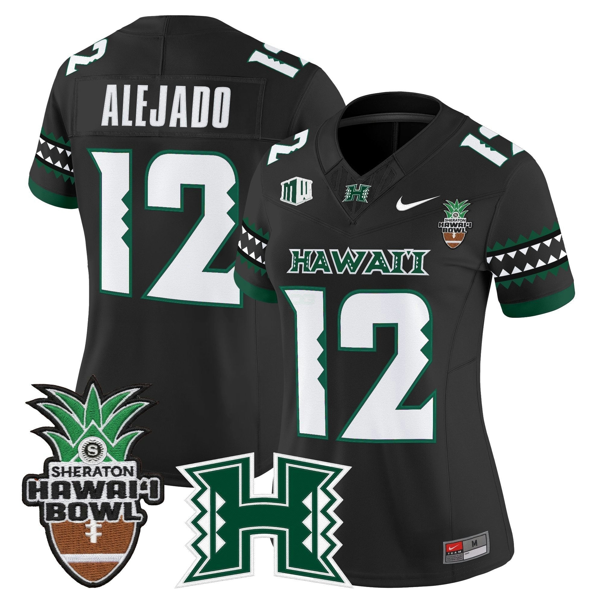 Camisa NCAA Women's 2025 Hawai'i Bowl Vapor Limited Jersey