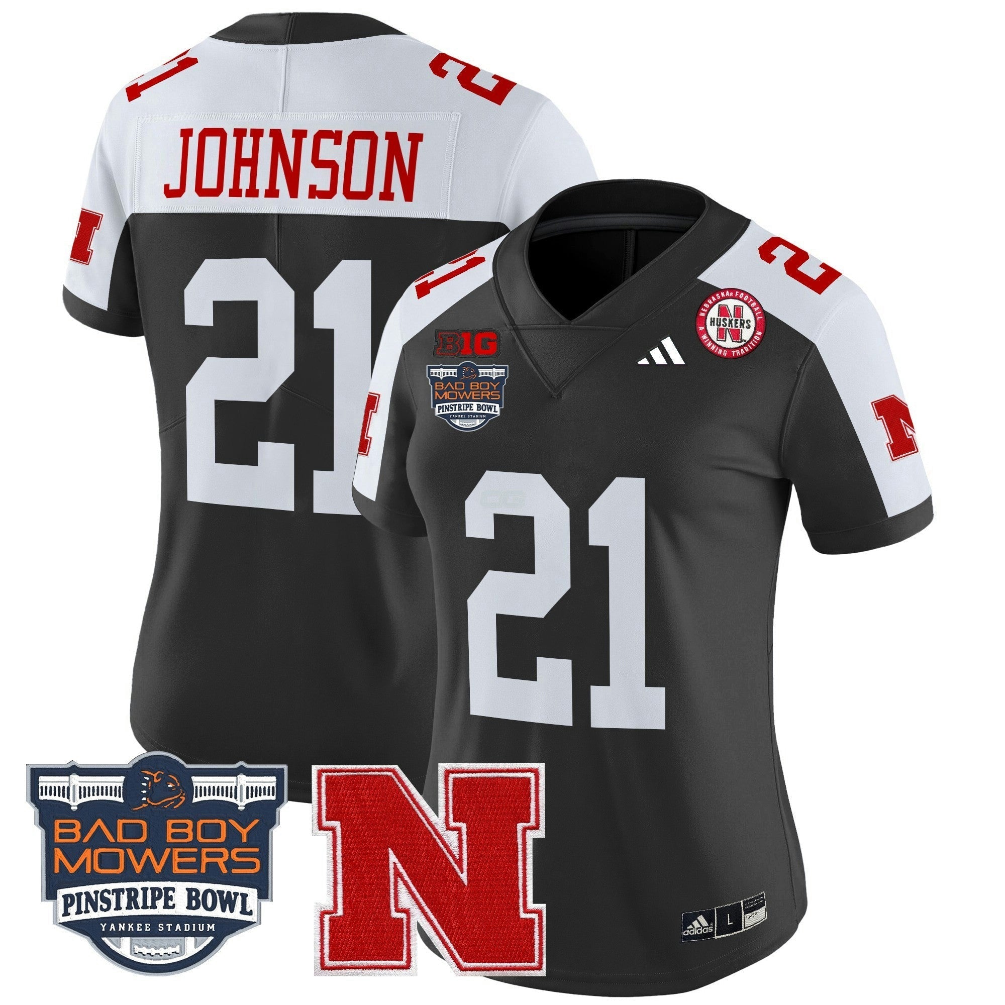Camisa NCAA Women's 2025 Pinstripe Bowl Patch Vapor Limited Jersey