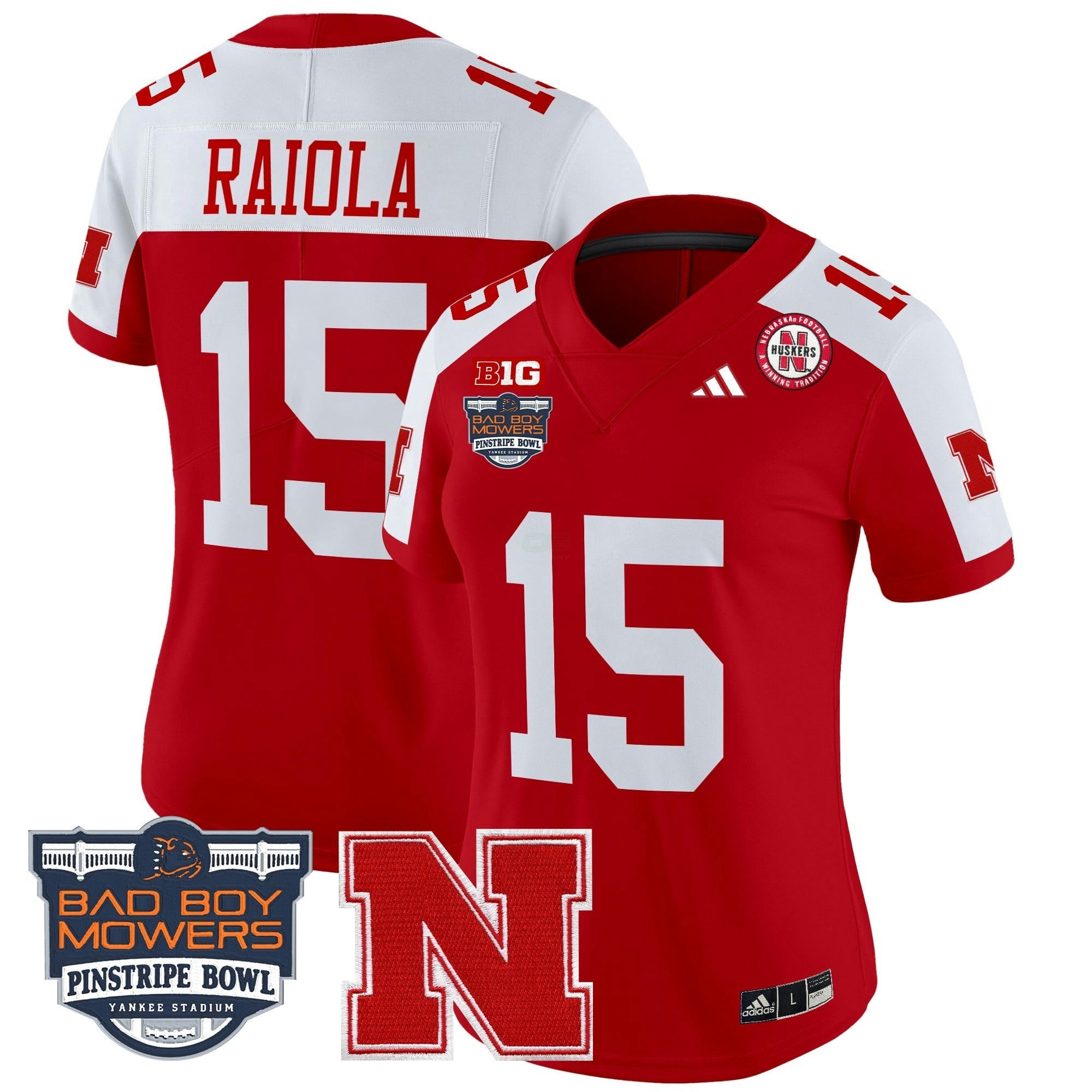 Camisa NCAA Women's 2025 Pinstripe Bowl Patch Vapor Limited Jersey
