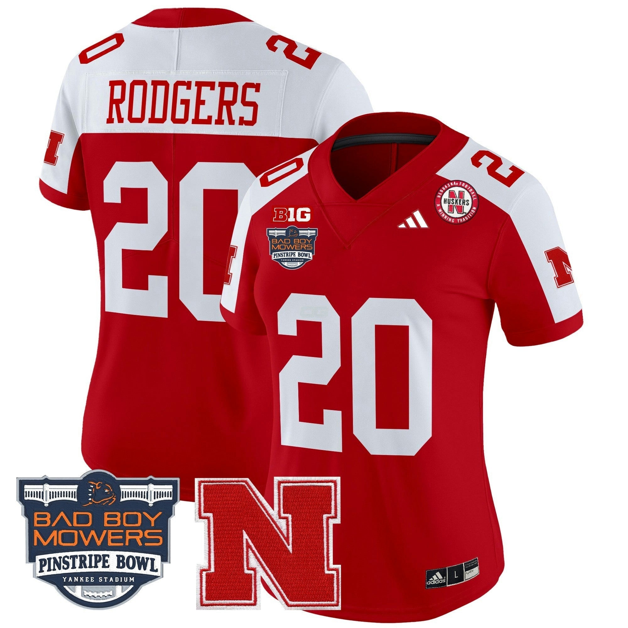Camisa NCAA Women's 2025 Pinstripe Bowl Patch Vapor Limited Jersey