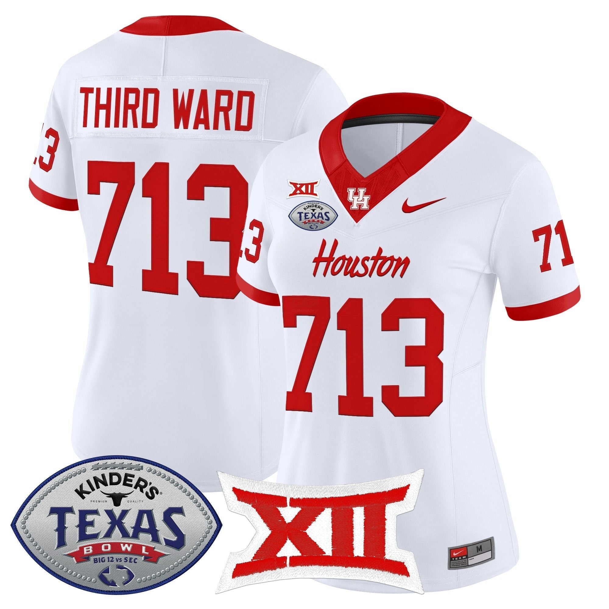 Camisa NCAA Women's 2025 Texas Bowl Vapor Limited Jersey