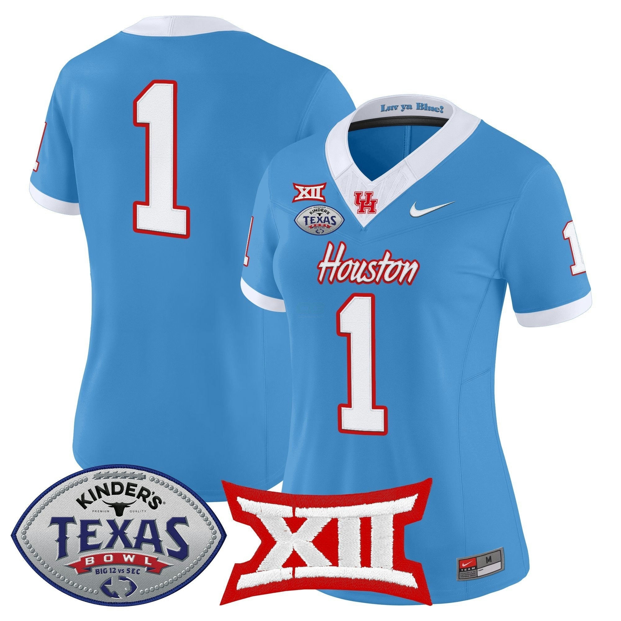 Camisa NCAA Women's 2025 Texas Bowl Vapor Limited Jersey
