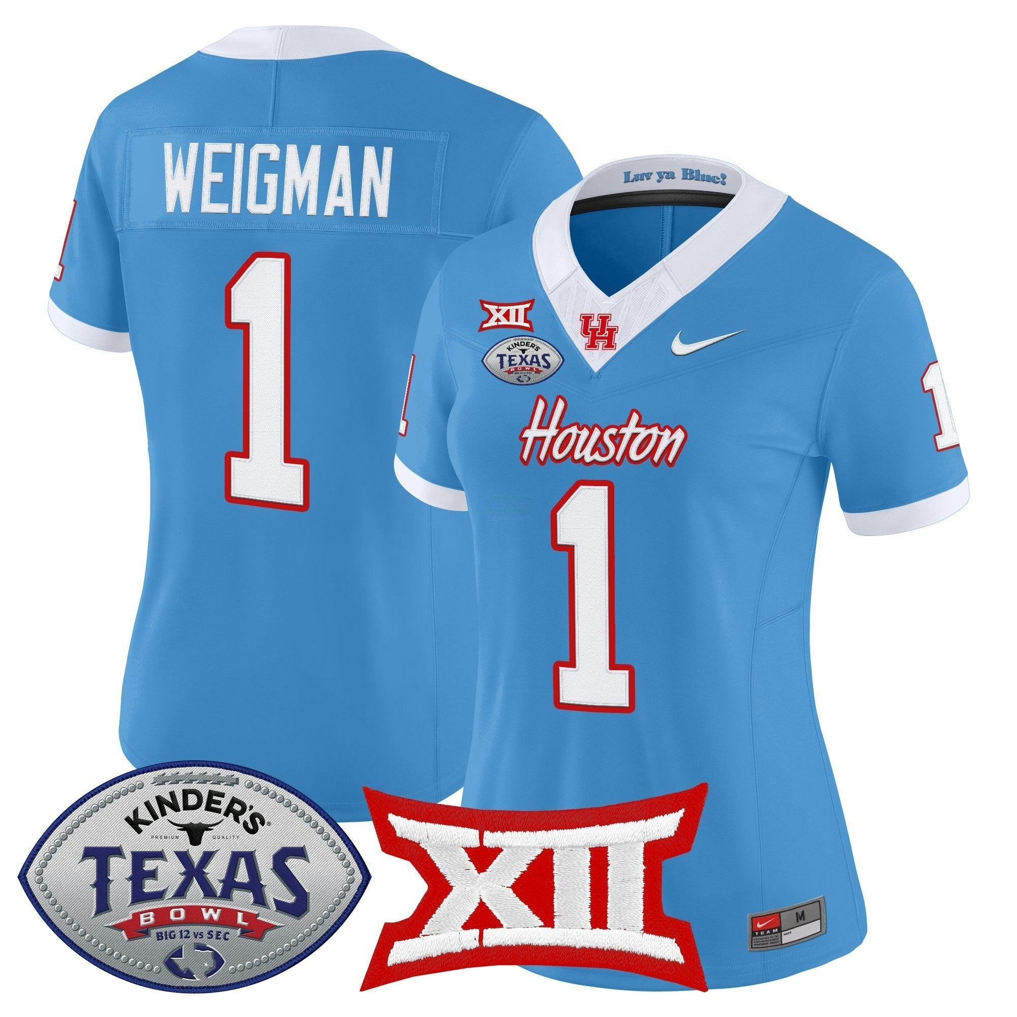 Camisa NCAA Women's 2025 Texas Bowl Vapor Limited Jersey