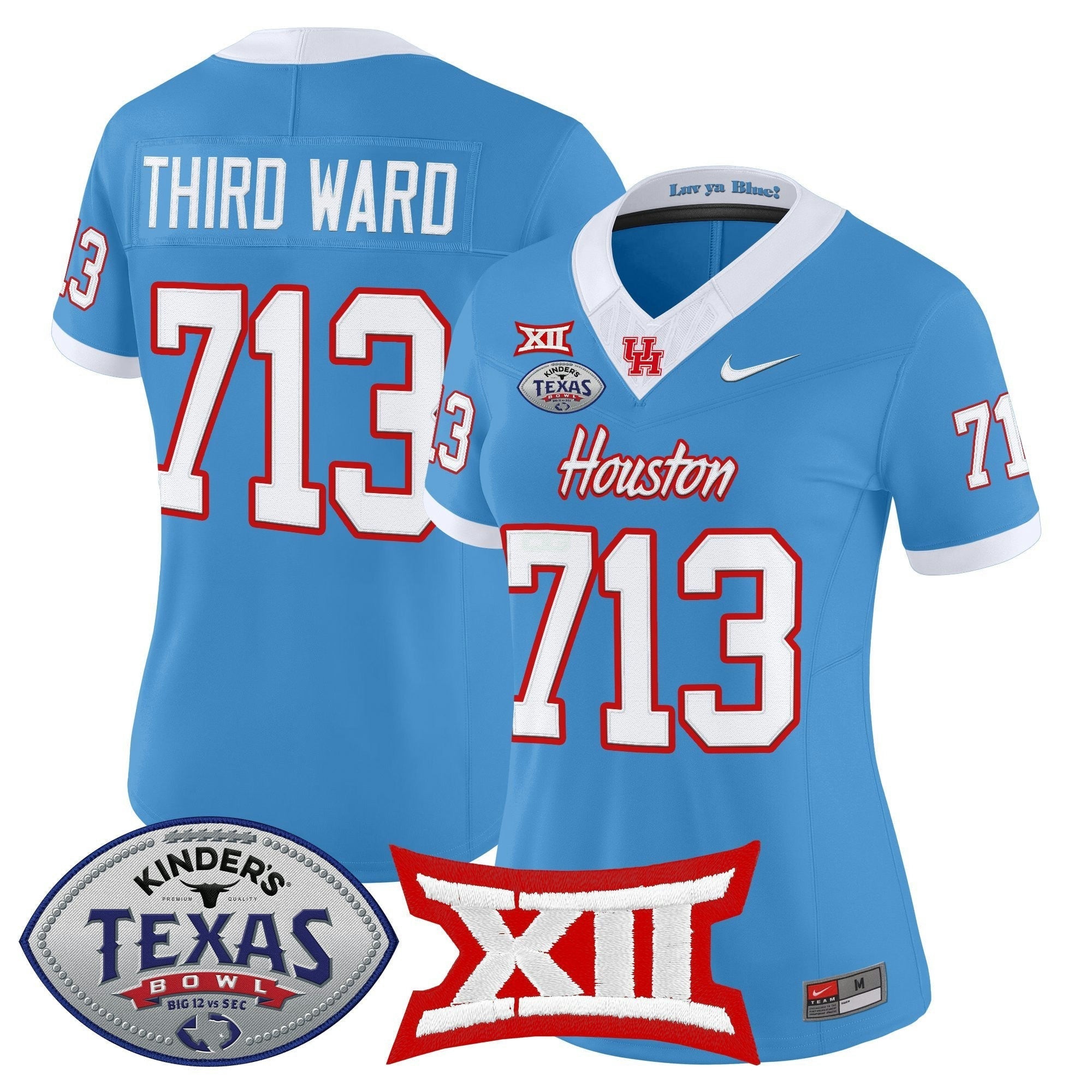 Camisa NCAA Women's 2025 Texas Bowl Vapor Limited Jersey