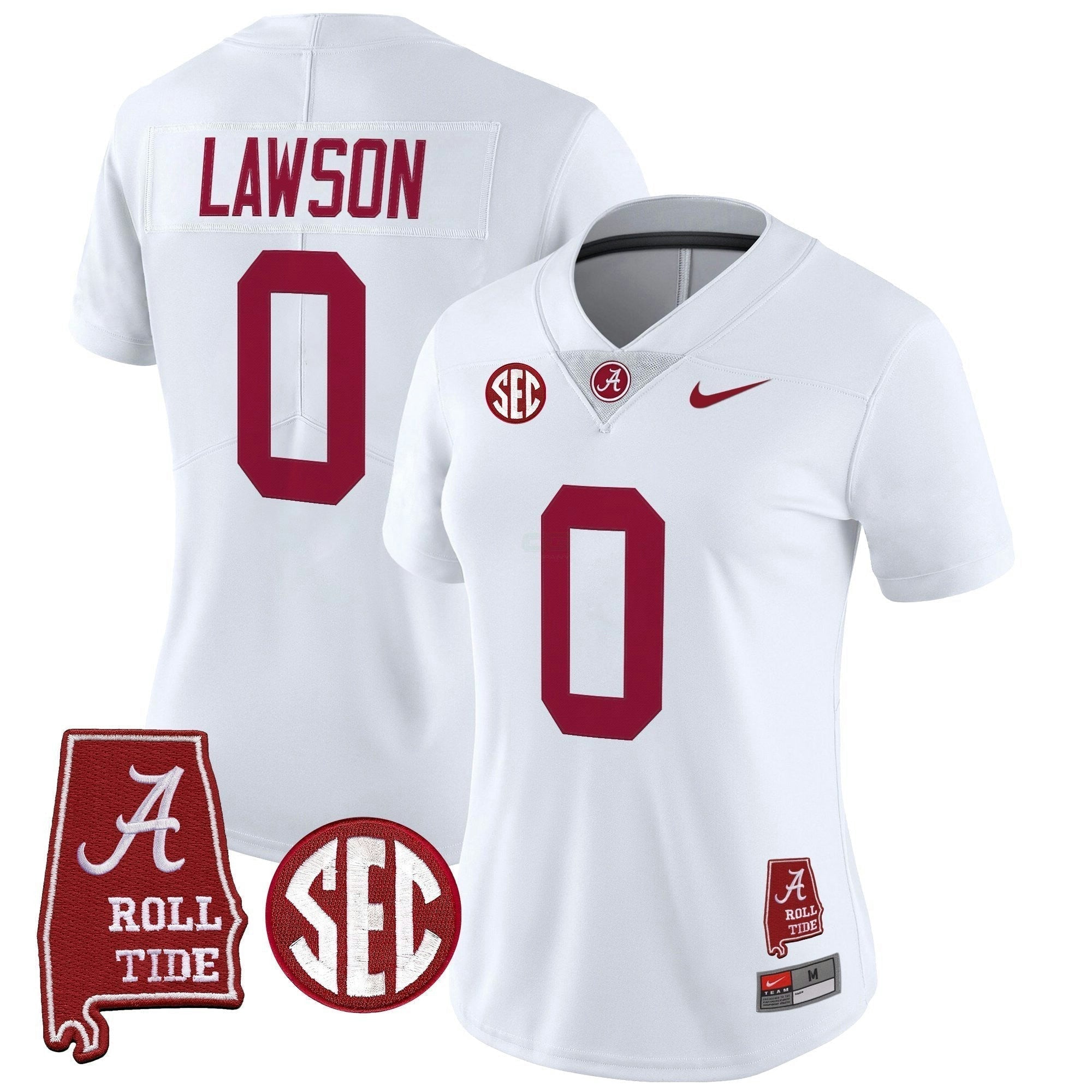 Camisa NCAA Women's 2025 Vapor Limited Jersey - Alabama Map