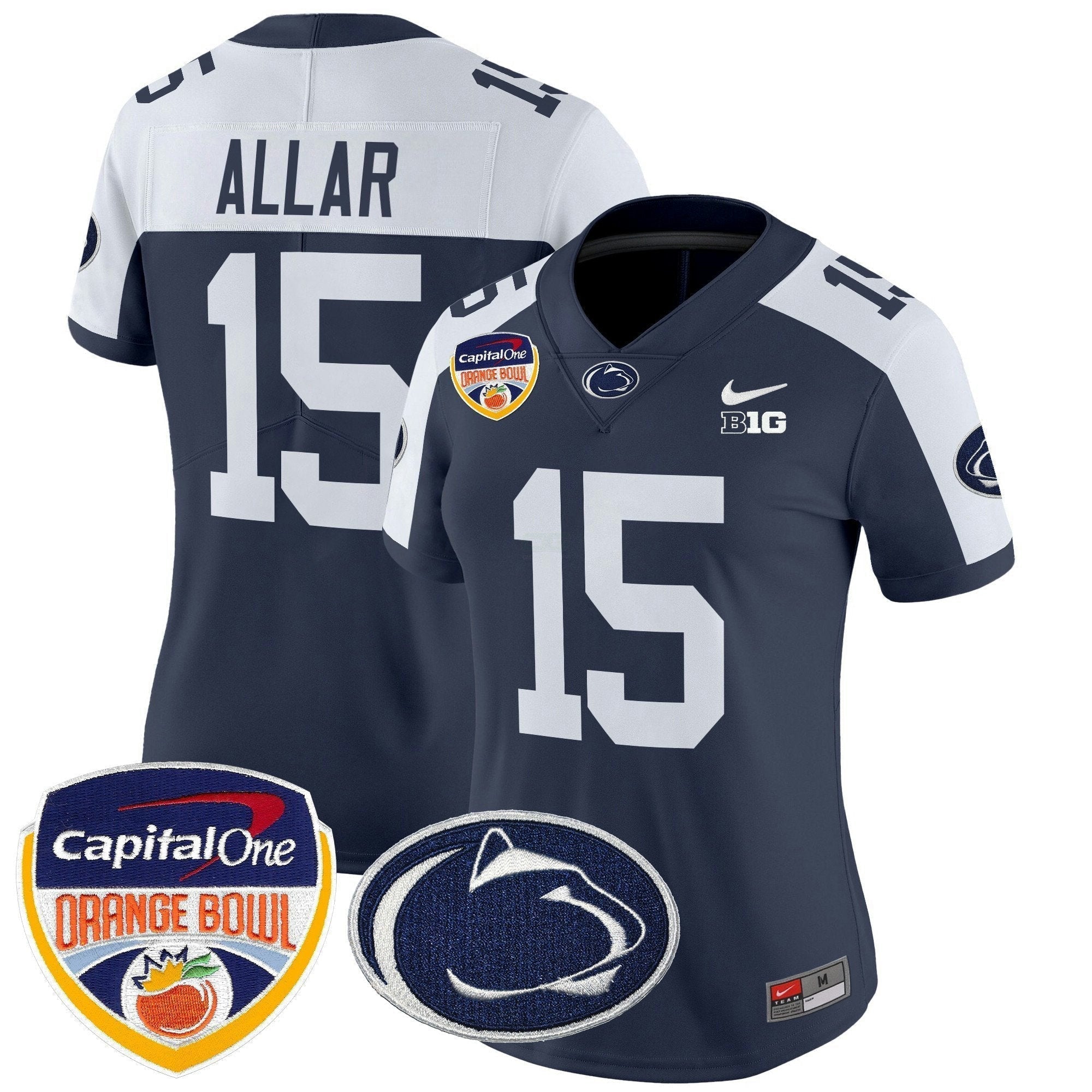 Camisa NCAA Women's Orange Bowl Patch Vapor Limited Jersey V2