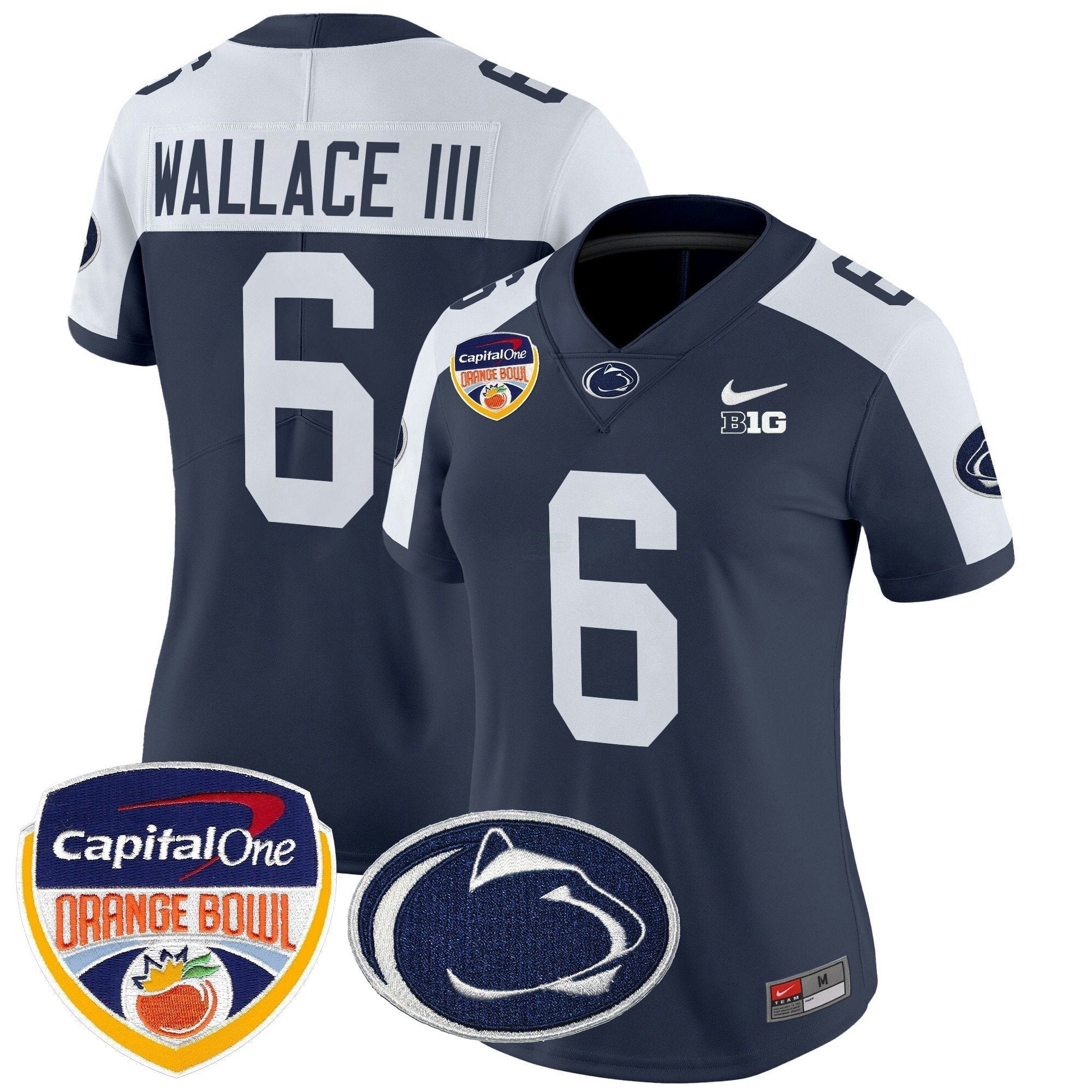 Camisa NCAA Women's Orange Bowl Patch Vapor Limited Jersey V2