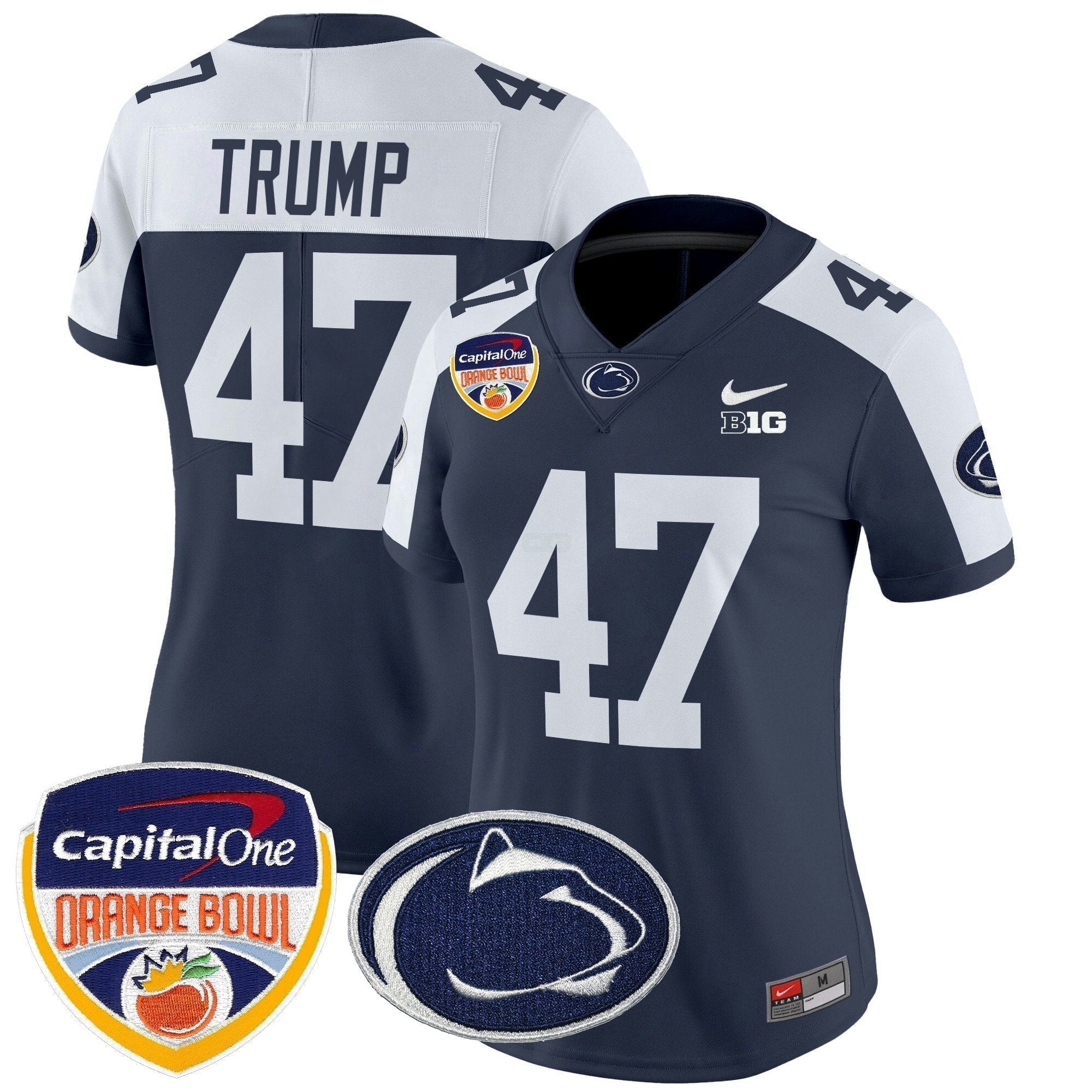 Camisa NCAA Women's Orange Bowl Patch Vapor Limited Jersey V2