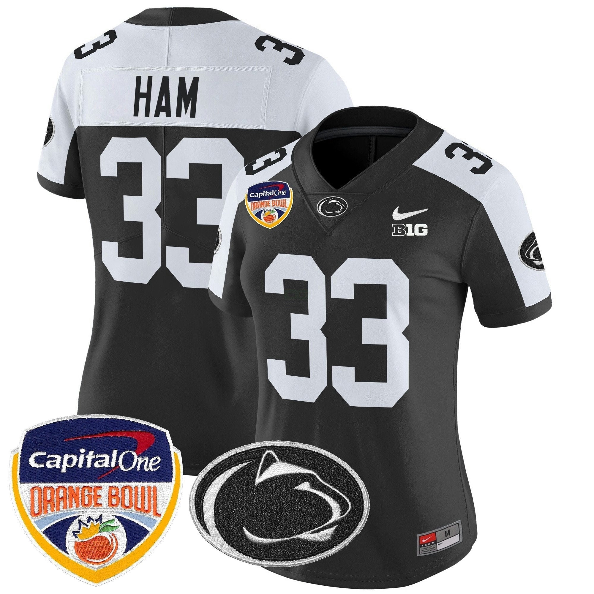 Camisa NCAA Women's Orange Bowl Patch Vapor Limited Jersey V2