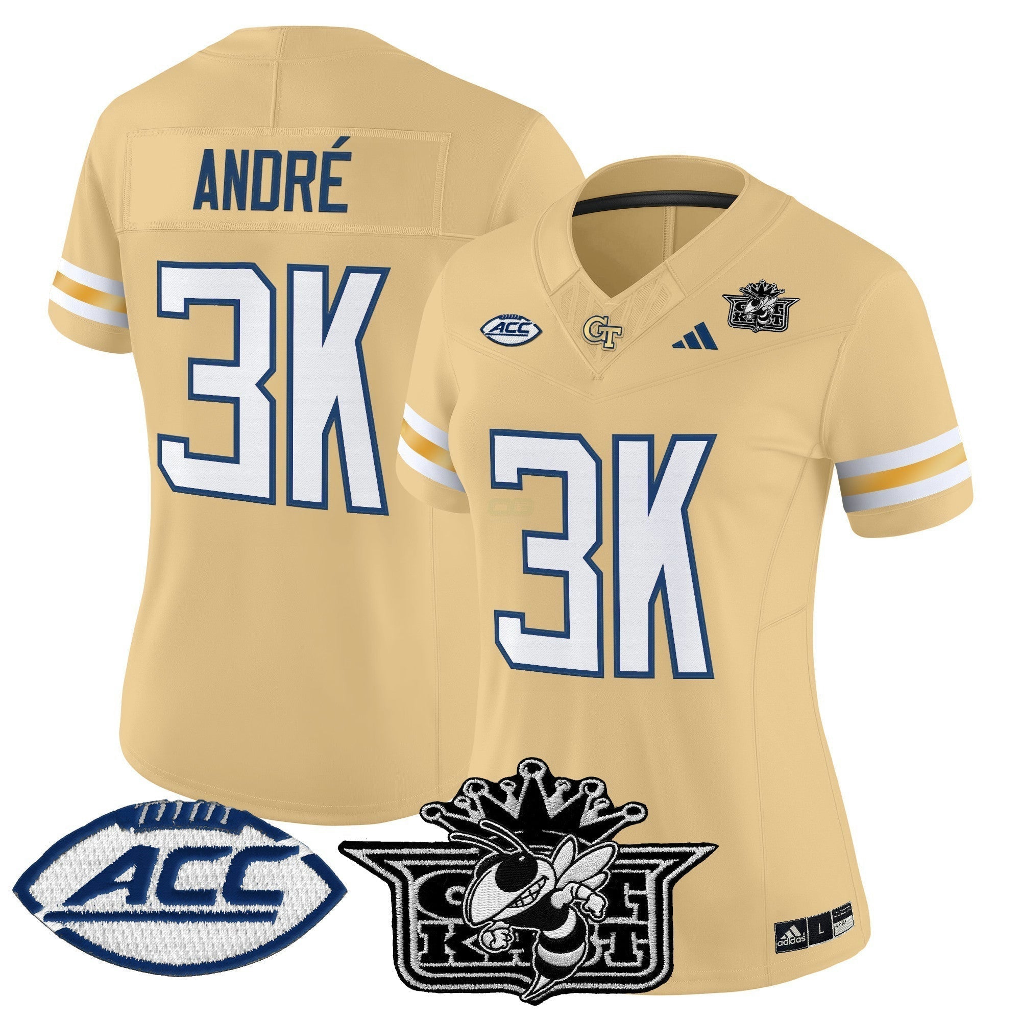 Camisa NCAA Women's Outkast x Georgia Tech Yellow Jackets 2025 Vapor Limited Jersey