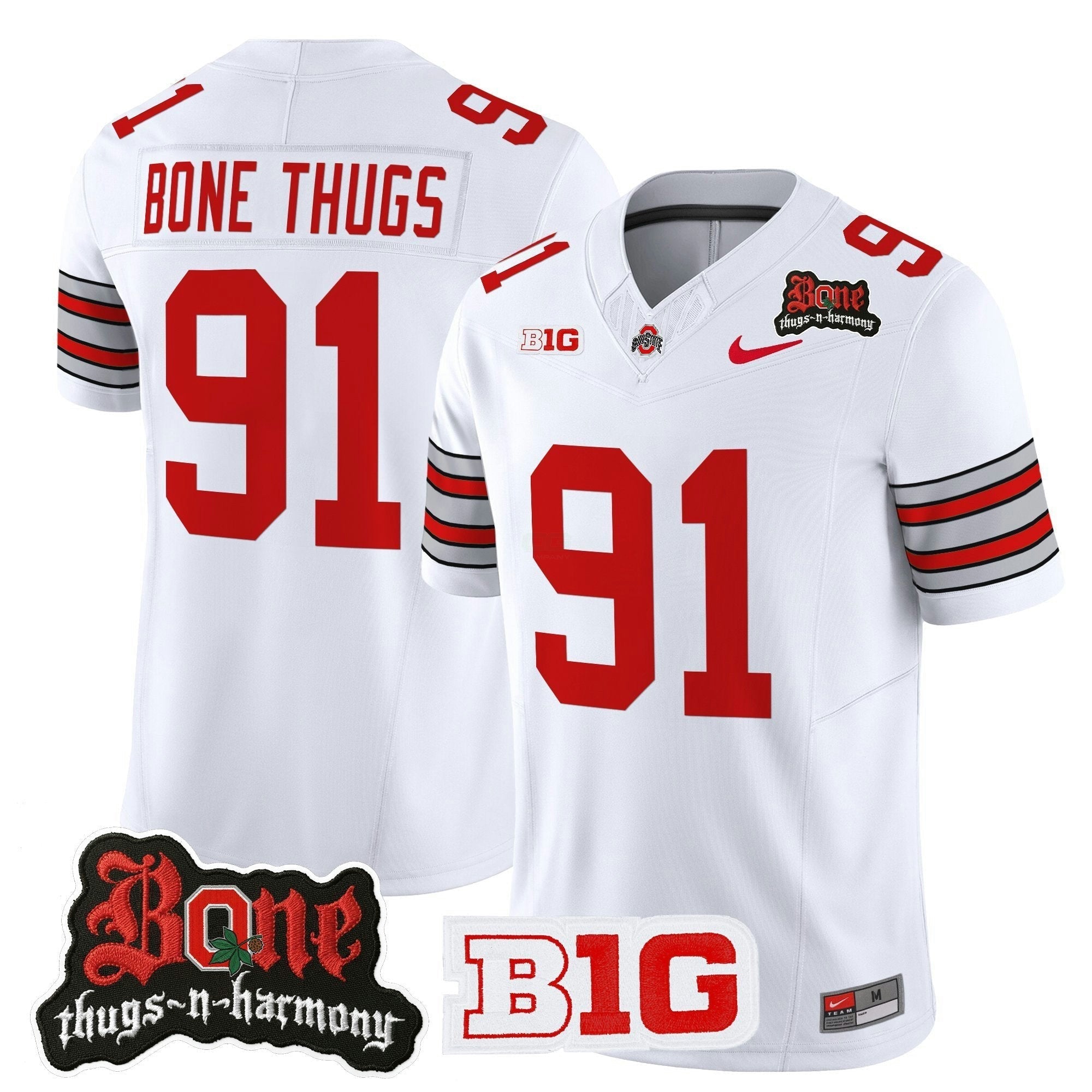 Camisa NCAA x Bone Thugs-N-Harmony Vapor Limited Jersey - Heritage Stripe Edition