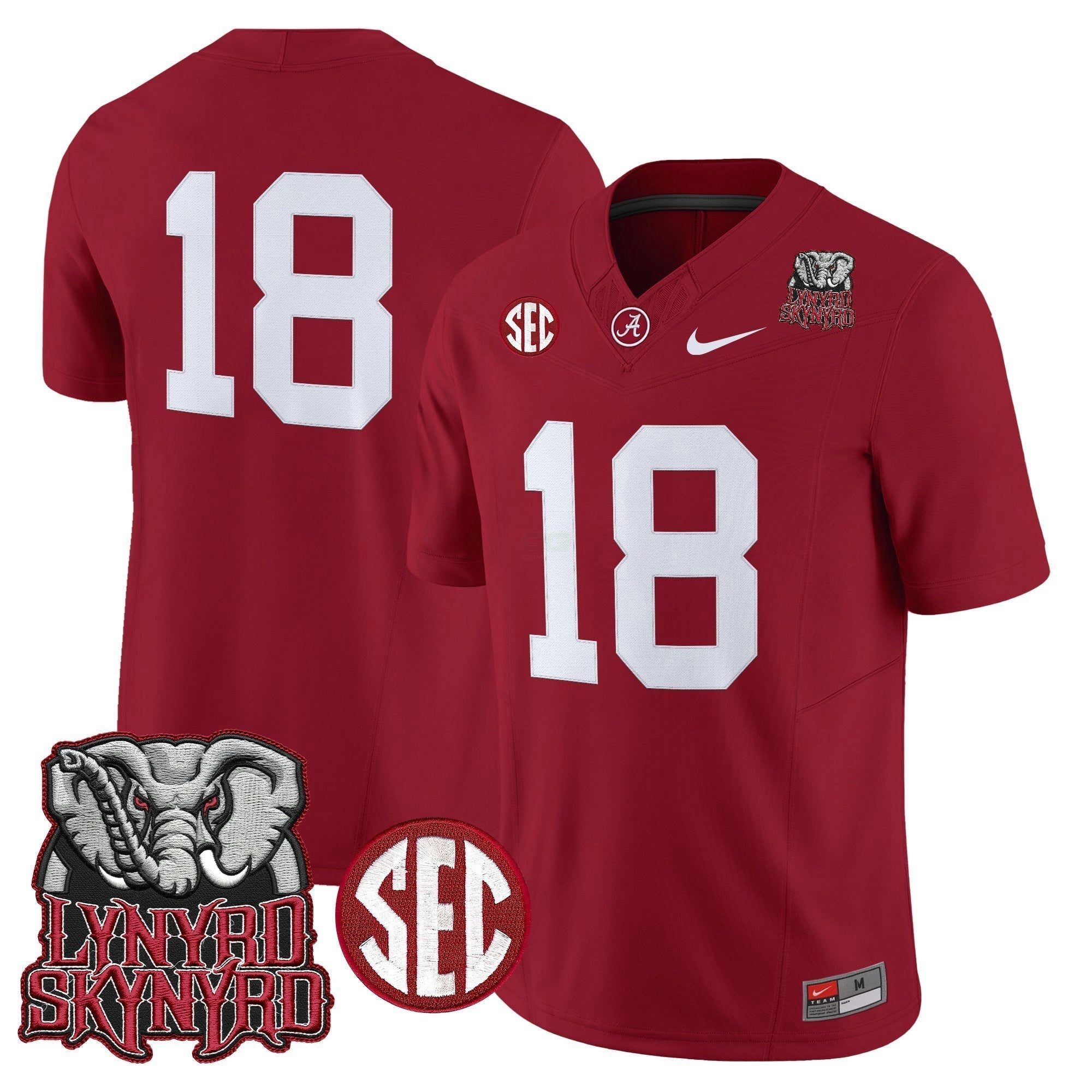 Camisa NCAA x Lynyrd Skynyrd Vapor Limited Jersey - Alabama Map