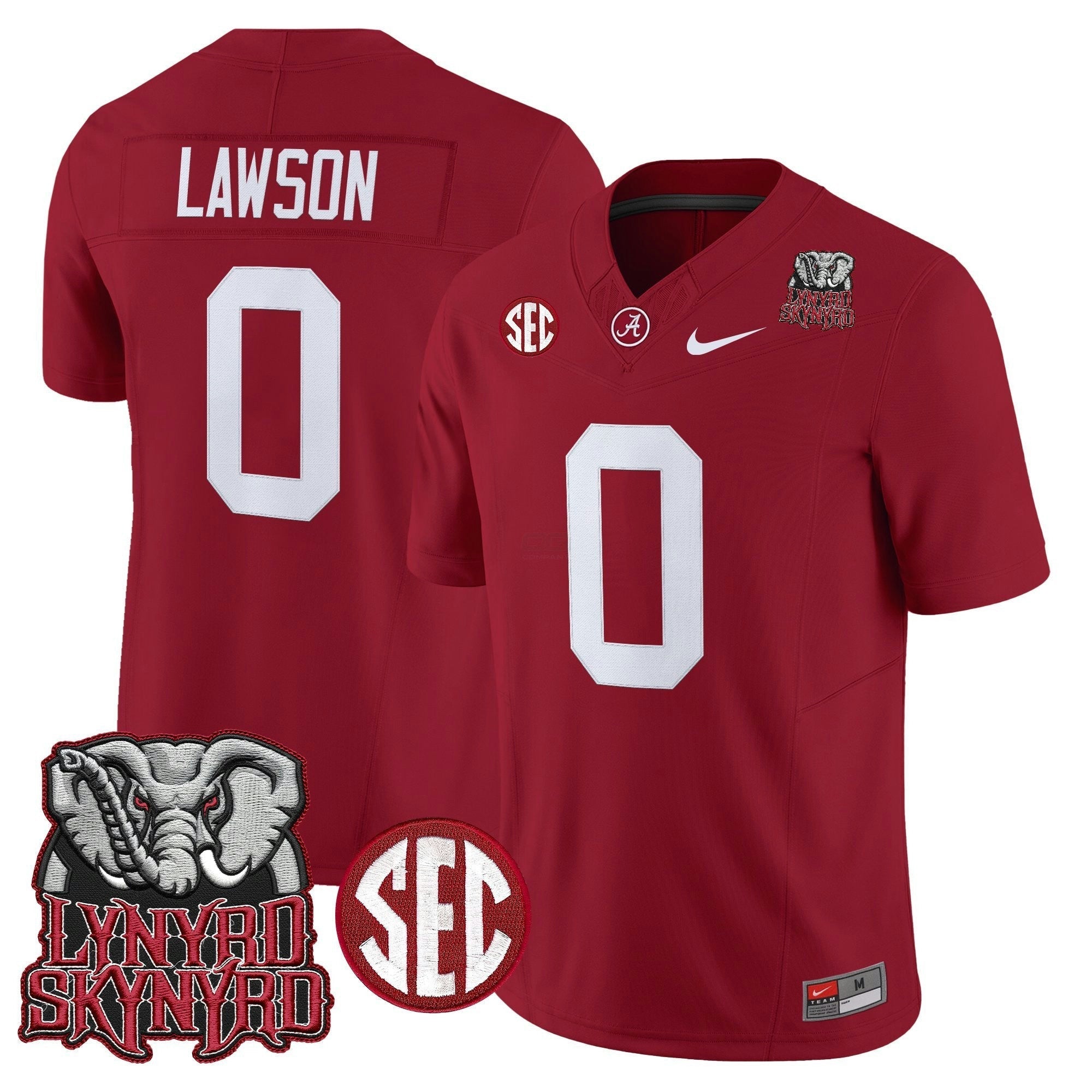 Camisa NCAA x Lynyrd Skynyrd Vapor Limited Jersey - Alabama Map