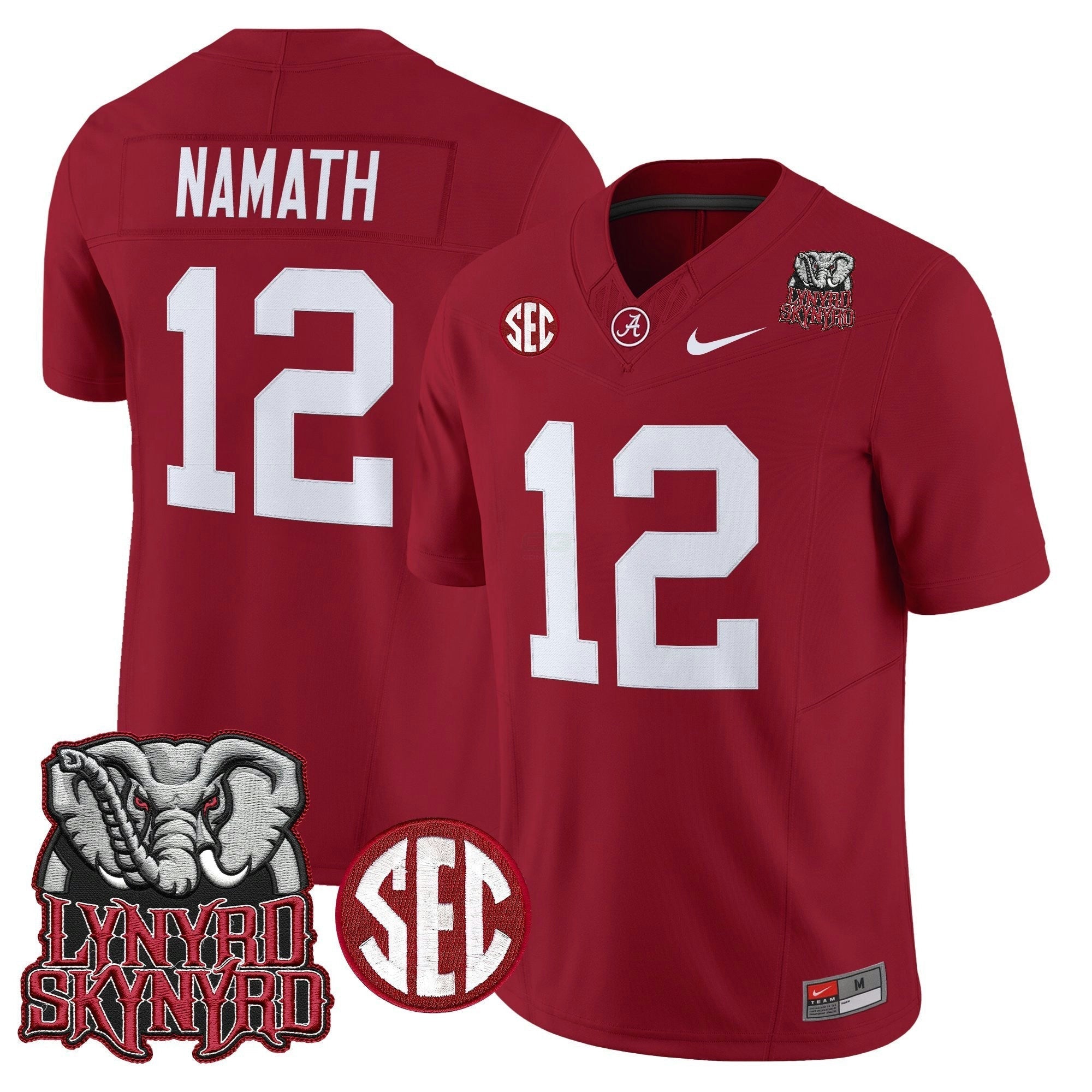 Camisa NCAA x Lynyrd Skynyrd Vapor Limited Jersey - Alabama Map