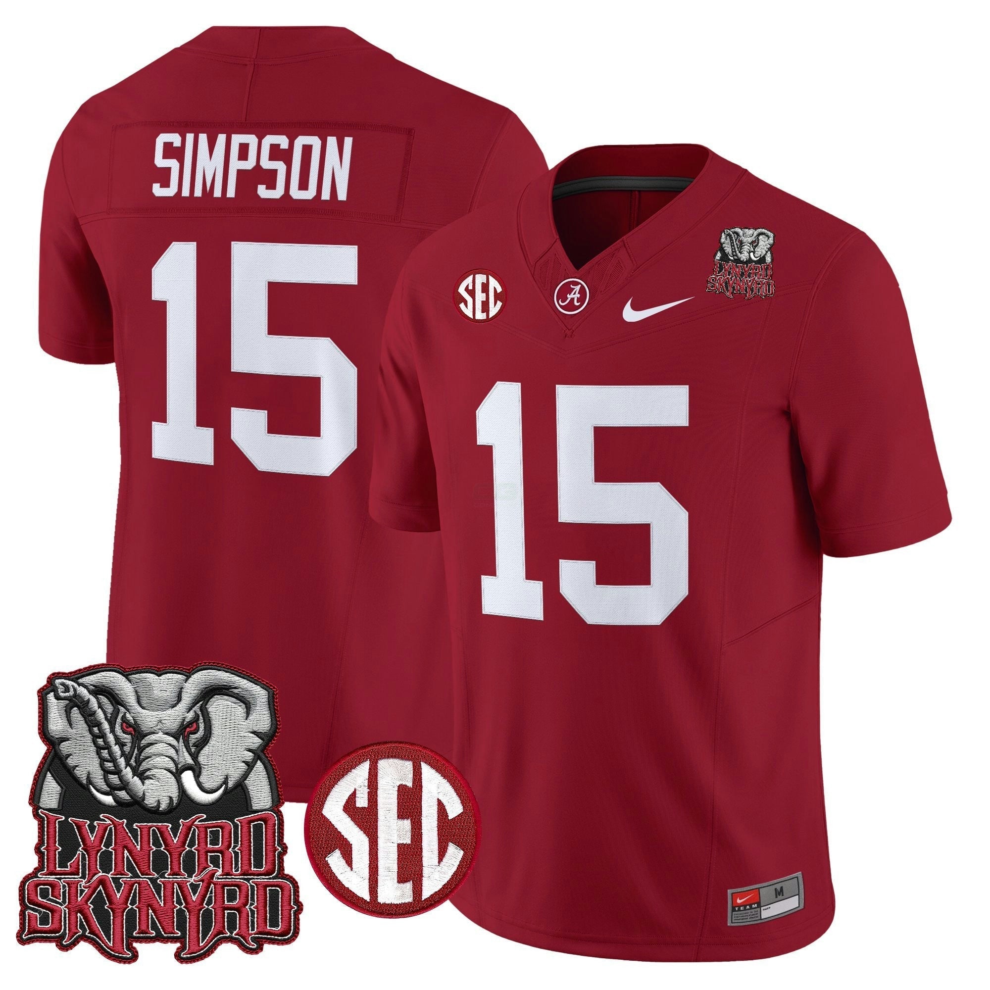 Camisa NCAA x Lynyrd Skynyrd Vapor Limited Jersey - Alabama Map