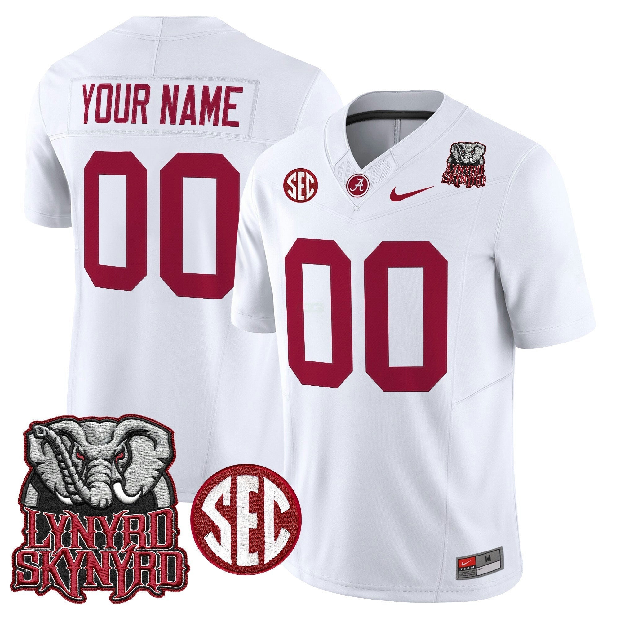 Camisa NCAA x Lynyrd Skynyrd Vapor Limited Jersey - Alabama Map