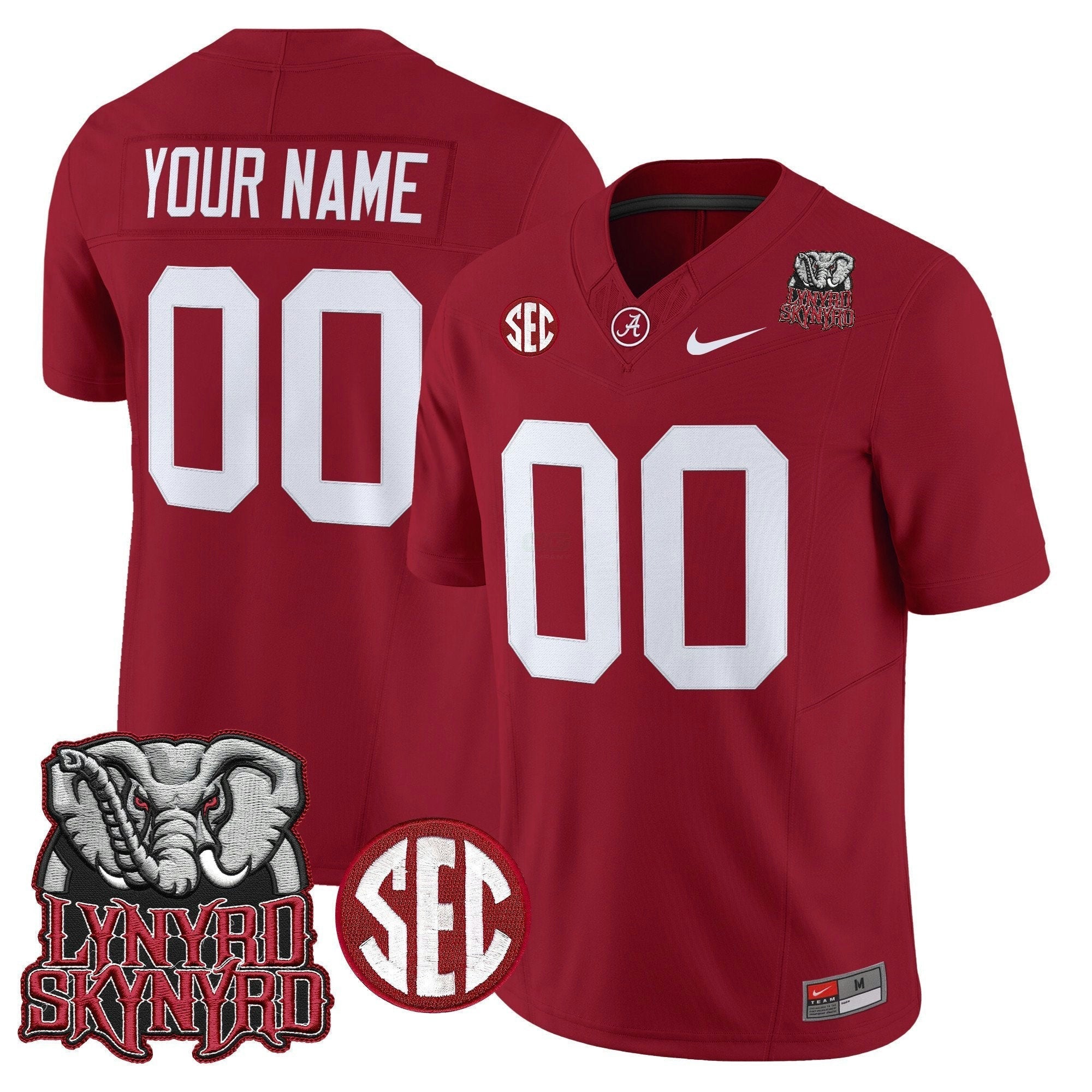 Camisa NCAA x Lynyrd Skynyrd Vapor Limited Jersey - Alabama Map